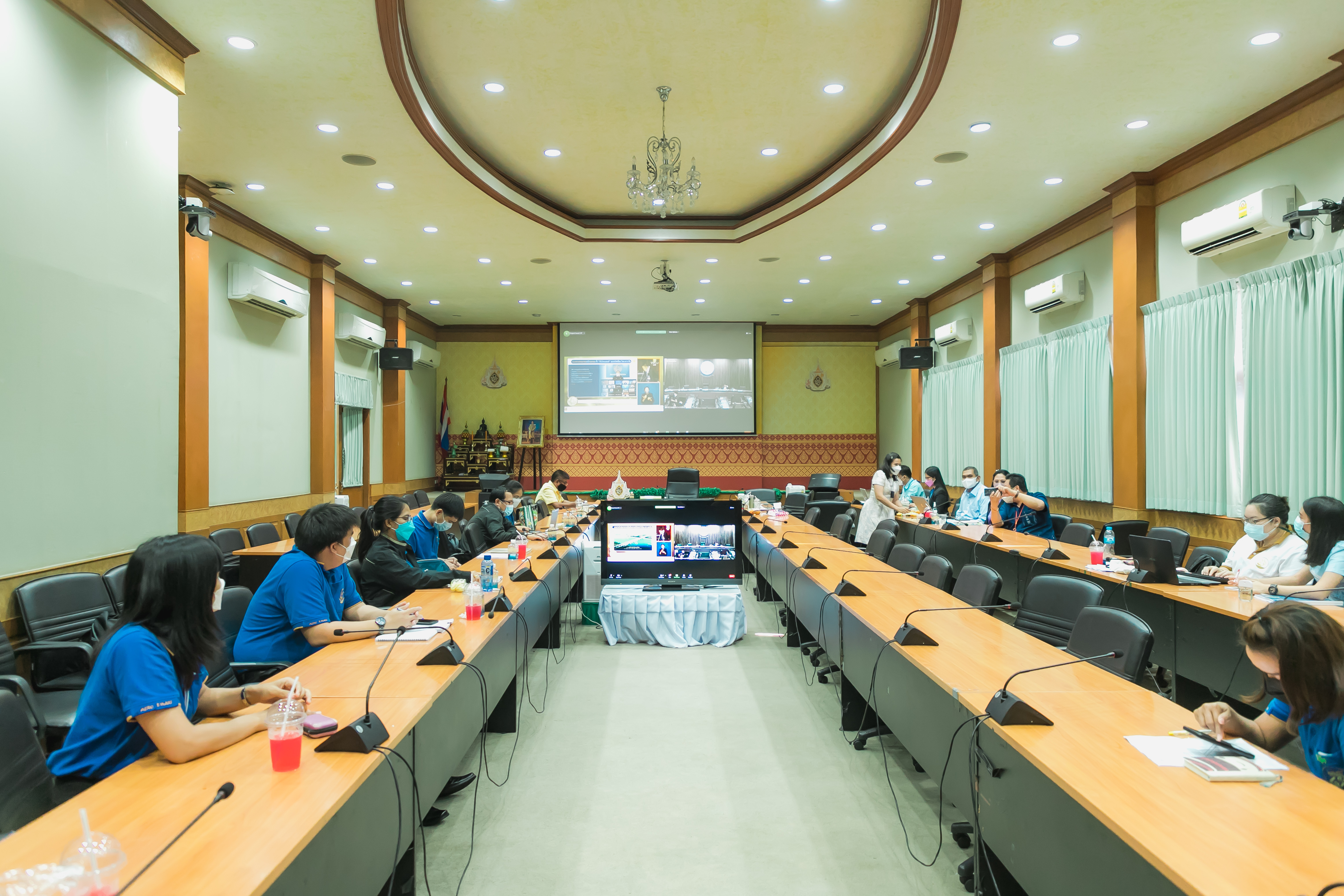 ส.ป.ก. จัดตั้งศูนย์ปฏิบัติการสนับสนุนข้อมูล (War Room) ร่วมรับฟังและเตรียมพร้อมข้อมูล เพื่อตอบข้อซักถามในญัตติขอเปิดอภิปรายทั่วไป