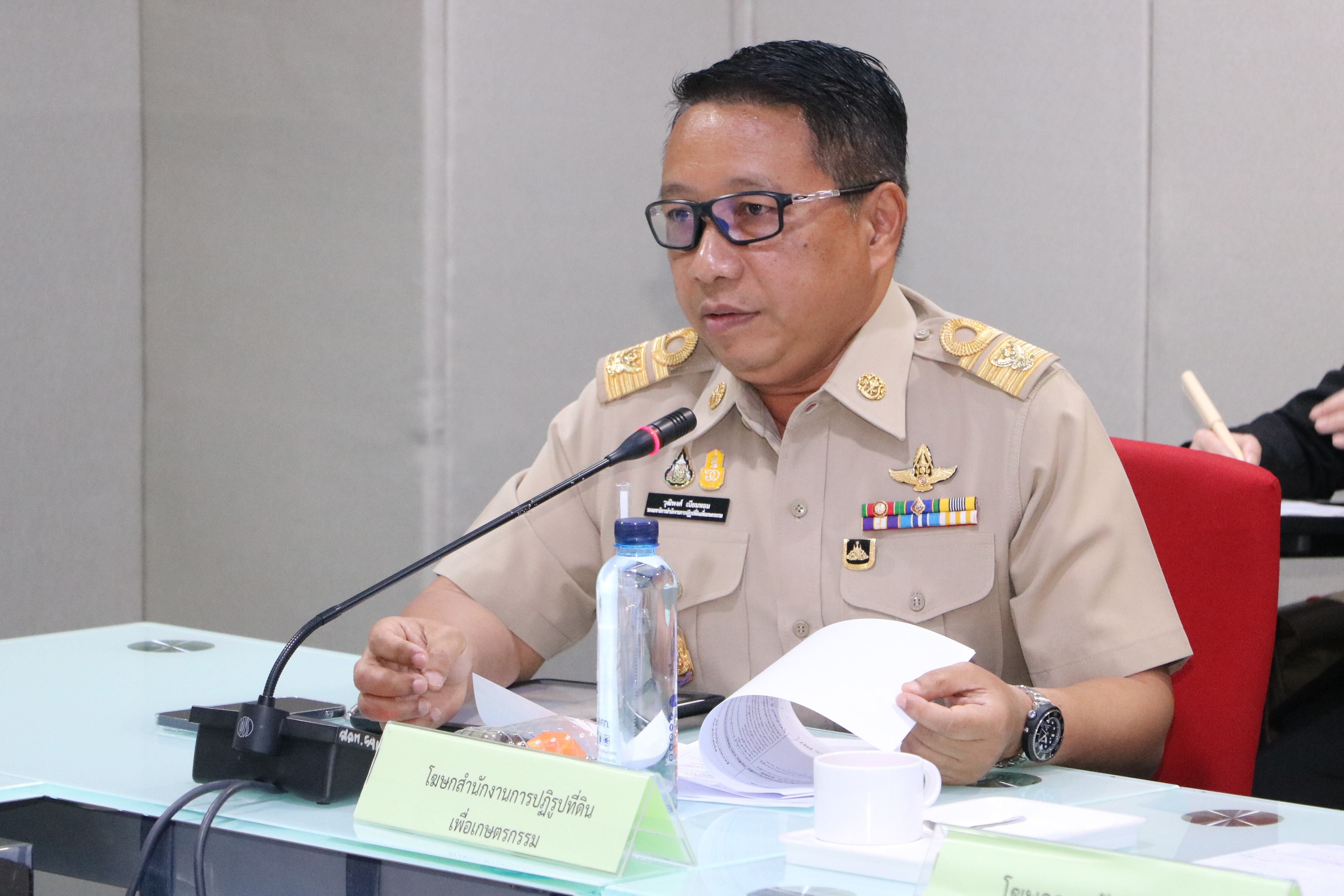 ส.ป.ก. ร่วมการแถลงข่าวมาตรการและแนวทางการแก้ไขปัญหา PM 2.5 (ข่าวแชร์)