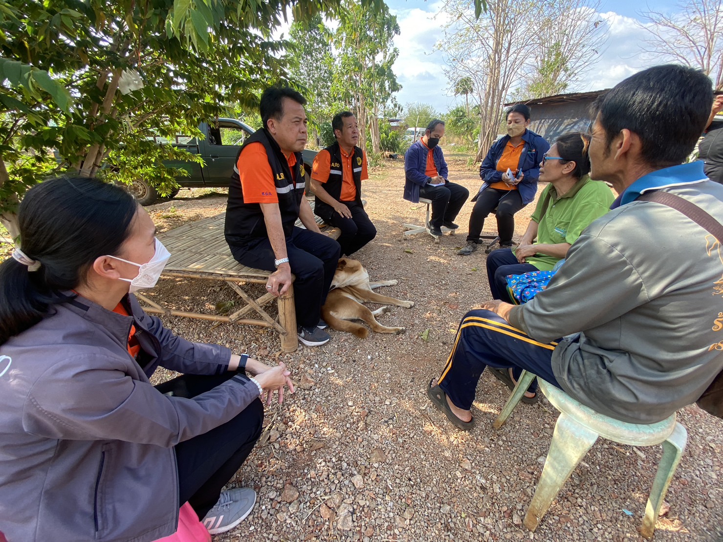 ผู้ตรวจราชการกรม ลงพื้นที่ตรวจเยี่ยมโครงการกลุ่มวิสาหกิจชุมชนศูนย์เรียนรู้เศรษฐกิจพอเพียงบ้านวังสิงห์และโครงการจัดที่ดินทำกินให้ชุมชนตามนโยบายรัฐบาลในเขตปฏิรูปที่ดินจังหวัดกาญจนบุรี ตำบลสิงห์ อำเภอไทรโยค จังหวัดกาญจนบุรี ตามแผนการตรวจราชการประจำปีงบประมาณ 2566 รอบที่ 1 (ข่าวแชร์)