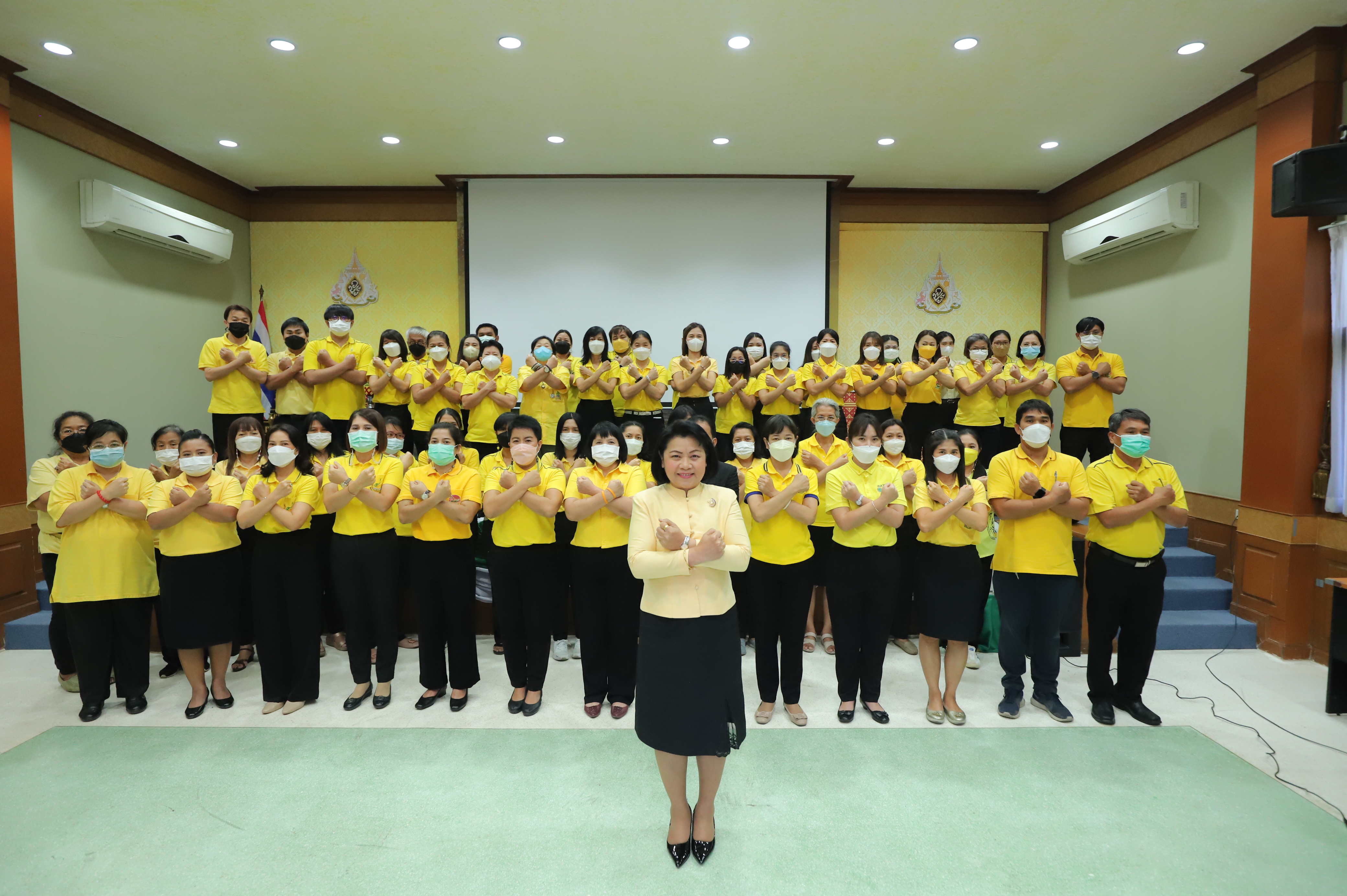 สำนักบริหารกลาง ประกาศเจตนารมณ์เป็นองค์กรคุณธรรมต้นแบบ ประจำปีงบประมาณ พ.ศ. 2566 และแสดงออกเชิงสัญลักษณ์ ในการต่อต้านการทุจริต (ข่าวแชร์)