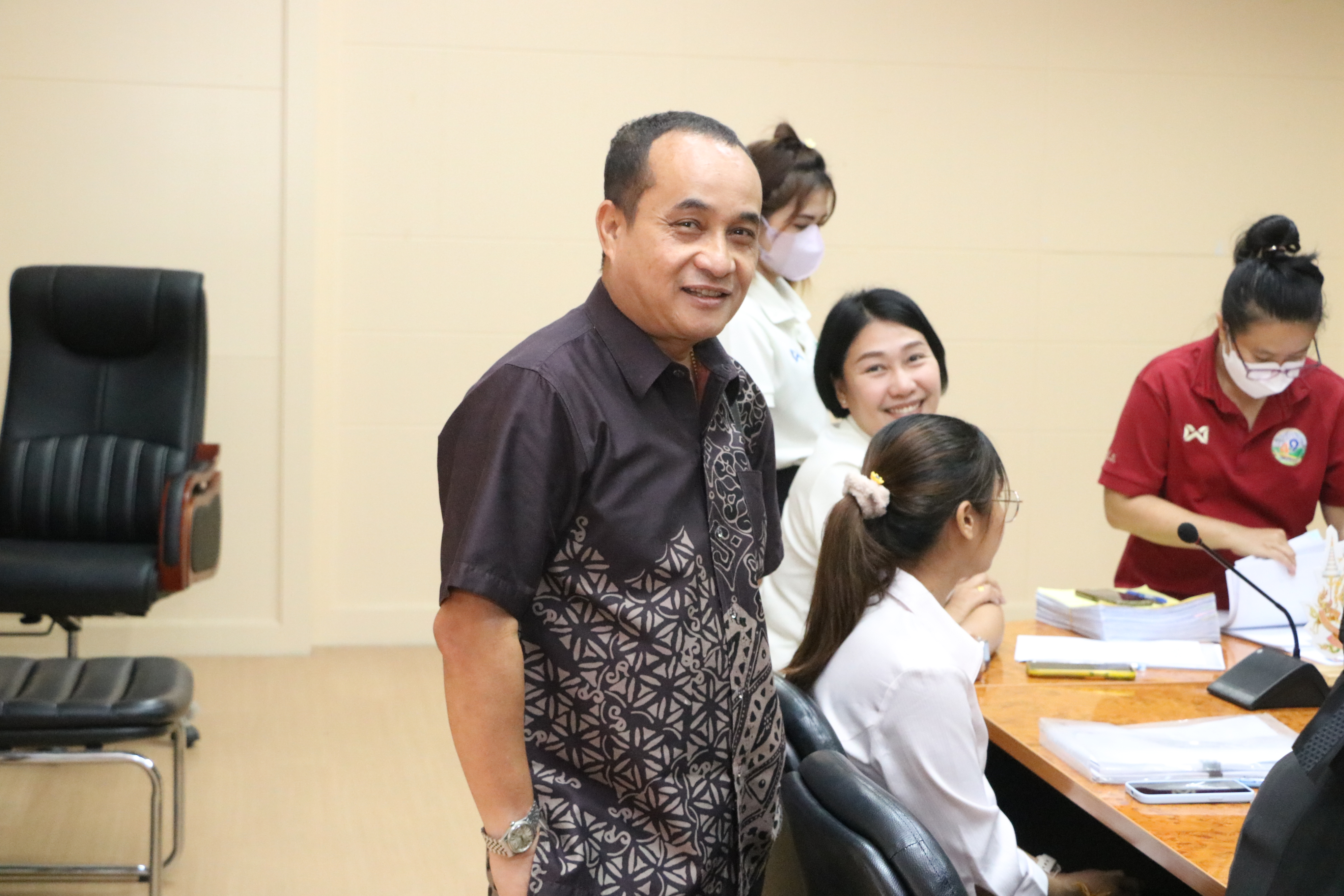 ส.ป.ก. รับรายงานตัวเพื่อเข้ารับการบรรจุและแต่งตั้งเป็นข้าราชการพลเรือนสามัญ