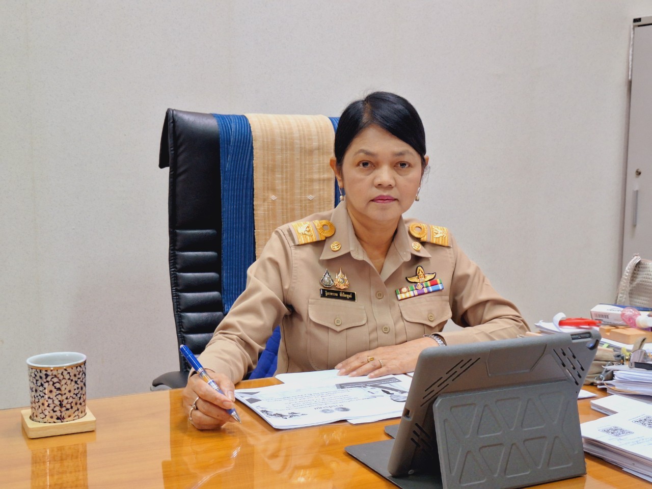 ผู้ตรวจราชการ ส.ป.ก. เข้าร่วมการประชุมตรวจติดตามความก้าวหน้าผลการดำเนินงานตามแผนการตรวจราชการของผู้ตรวจราชการกระทรวงเกษตรและสหกรณ์ ประจำปีงบประมาณ พ.ศ. 2568 รอบที่ 1 เขตตรวจราชการที่ 12 จังหวัดมหาสารคาม