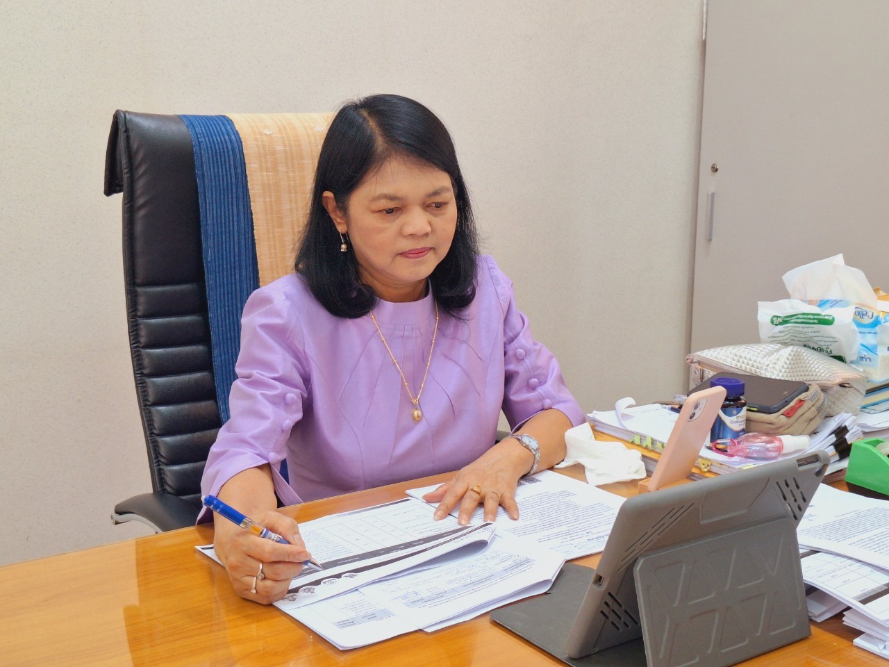 ผู้ตรวจราชการ ส.ป.ก. เข้าร่วมการประชุมตรวจติดตามการปฏิบัติราชการของส่วนราชการในสังกัดกระทรวงเกษตรและสหกรณ์ ตามแผนการตรวจราชการและการขับเคลื่อนแบบบูรณาการในระดับพื้นที่ของผู้ตรวจราชการกระทรวงเกษตรและสหกรณ์ ประจำปีงบประมาณ พ.ศ. 2568 รอบที่ 1 เขตตรวจราชการที่ 10 จังหวัดหนองคาย