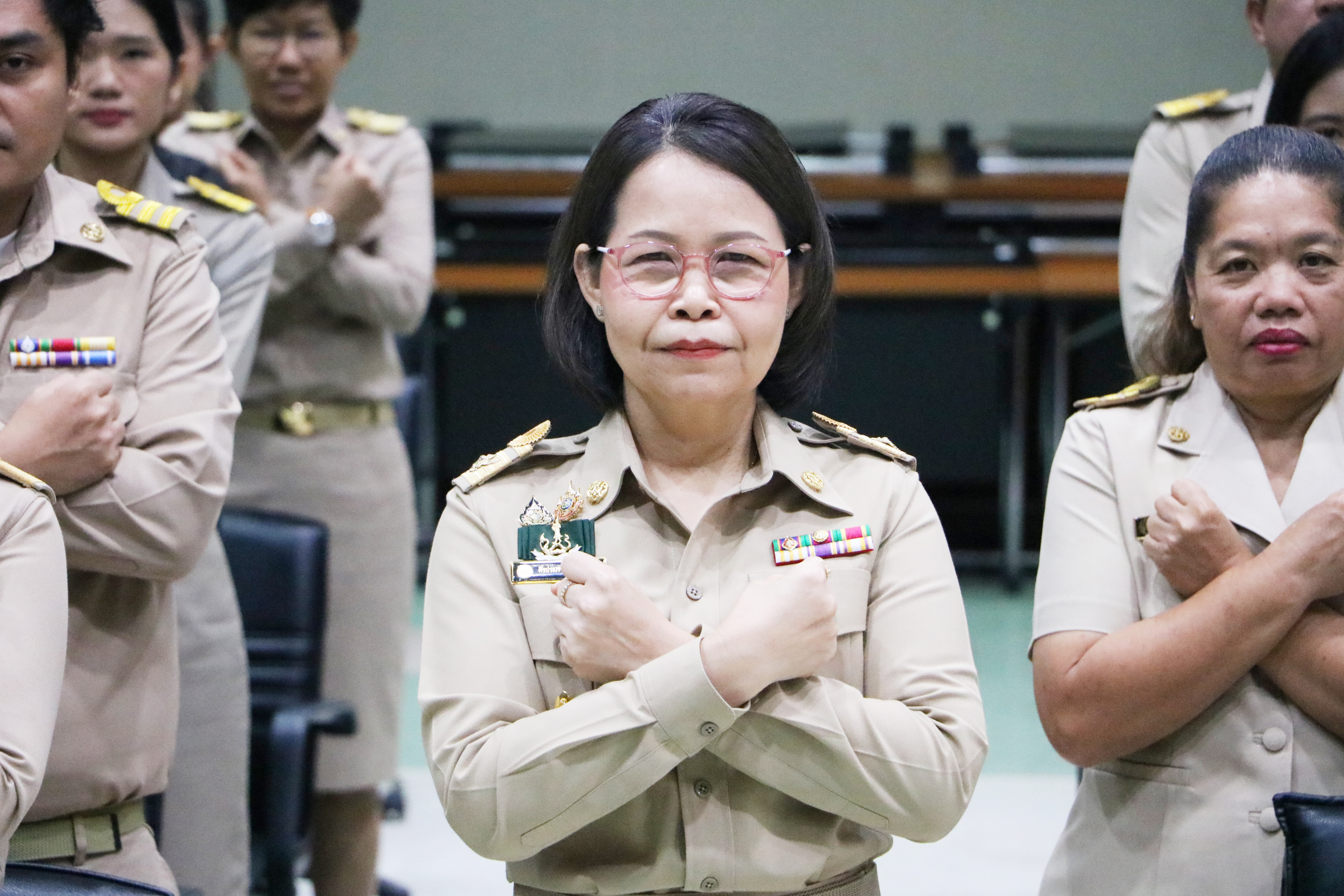 กองการเจ้าหน้าที่ ส.ป.ก. ประกาศเจตนารมณ์มุ่งสู่ “องค์กรคุณธรรมต้นแบบ” เสริมสร้างวัฒนธรรมสุจริตและธรรมาภิบาลในองค์กร (ข่าวแชร์)