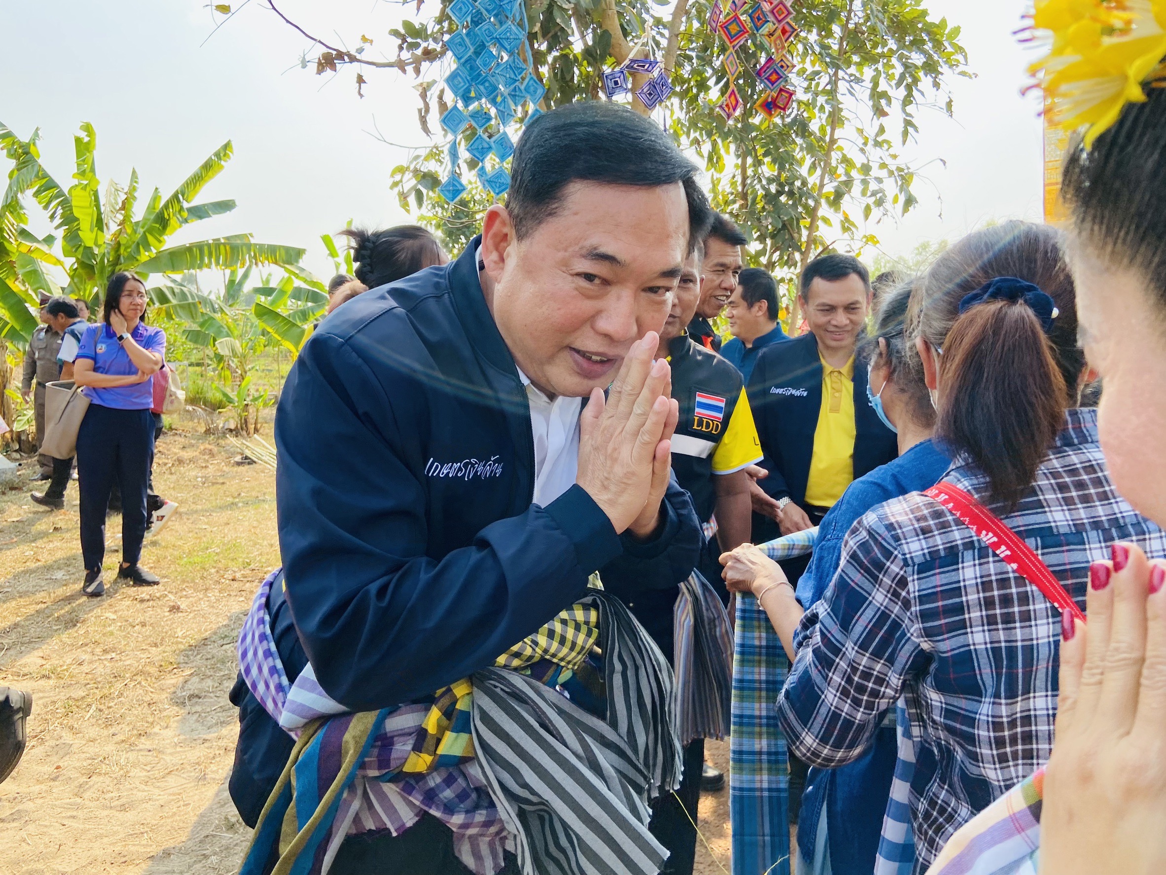 รองเลขาธิการ ส.ป.ก. ร่วมติดตาม รมช.กษ. และคณะ ลงพื้นที่ตรวจราชการในพื้นที่ จ.อุดรธานี