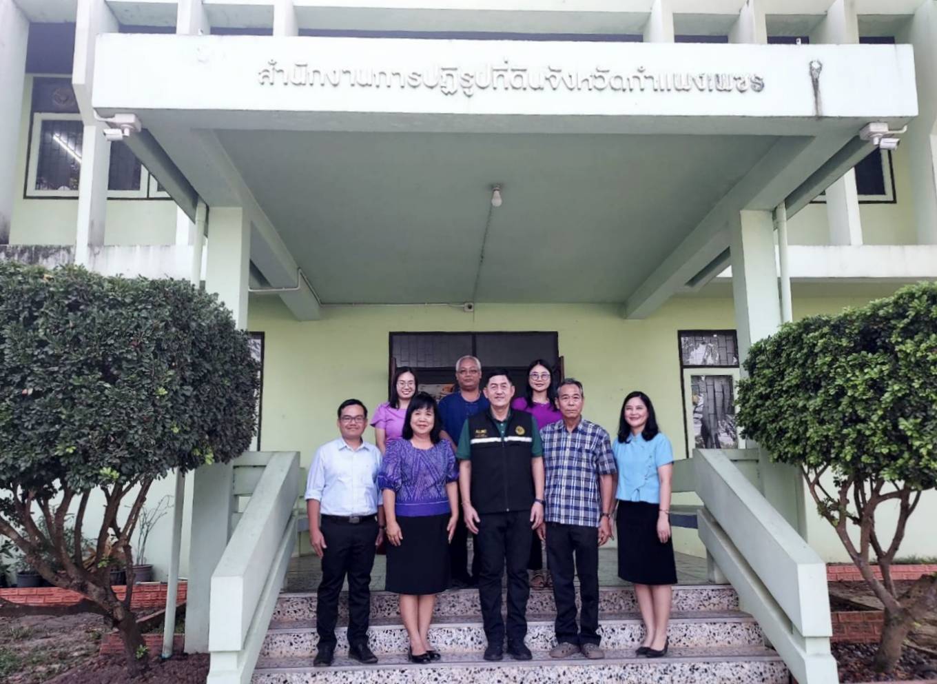 หัวหน้าผู้ตรวจราชการ ส.ป.ก. ตรวจราชการ และติดตามผลการดำเนินงาน ประจำปีงบประมาณ พ.ศ. 2567 รอบที่ 1 เขตตรวจราชการที่ 18 จังหวัดกำแพงเพชร (ข่าวแชร์)