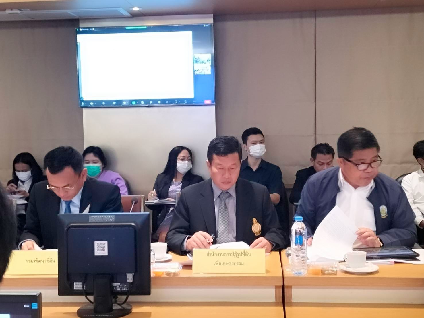 ส.ป.ก. ร่วมประชุมคณะกรรมการขับเคลื่อนนโยบาย รมว. กษ. ด้านการเกษตรและสหกรณ์ จ.ร้อยเอ็ด ครั้งที่ 1/2567