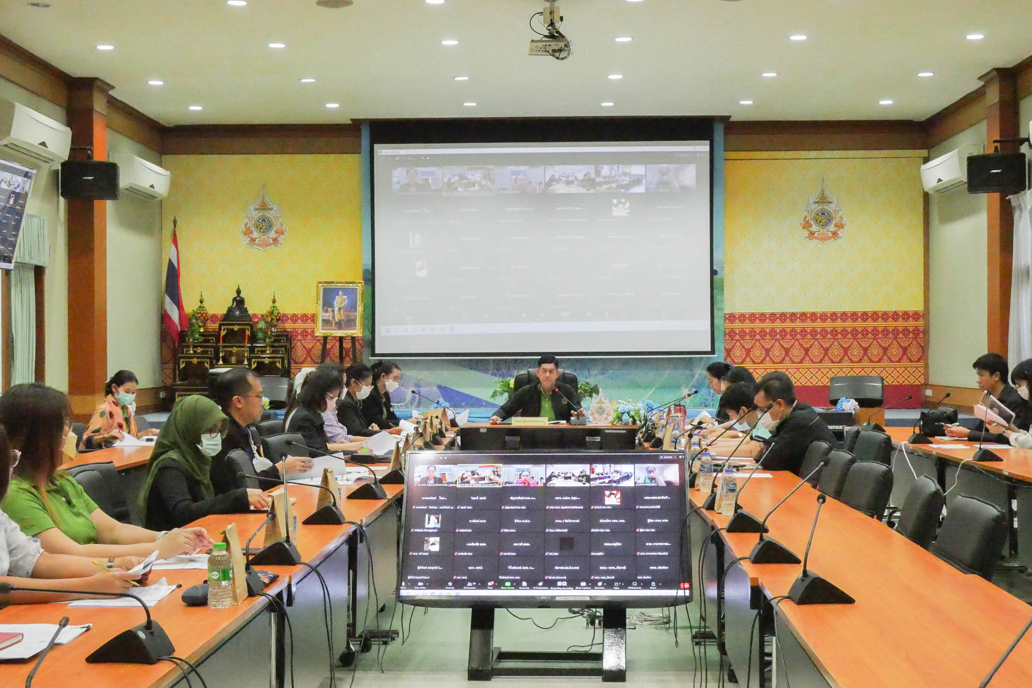 ส.ป.ก.ประชุมคณะทำงานกำกับและติดตามการถ่ายทอดตัวชี้วัดระดับองค์กรสู่ระดับหน่วยงาน (Cascading)ของ ส.ป.ก. ครั้งที่ 1/2567
