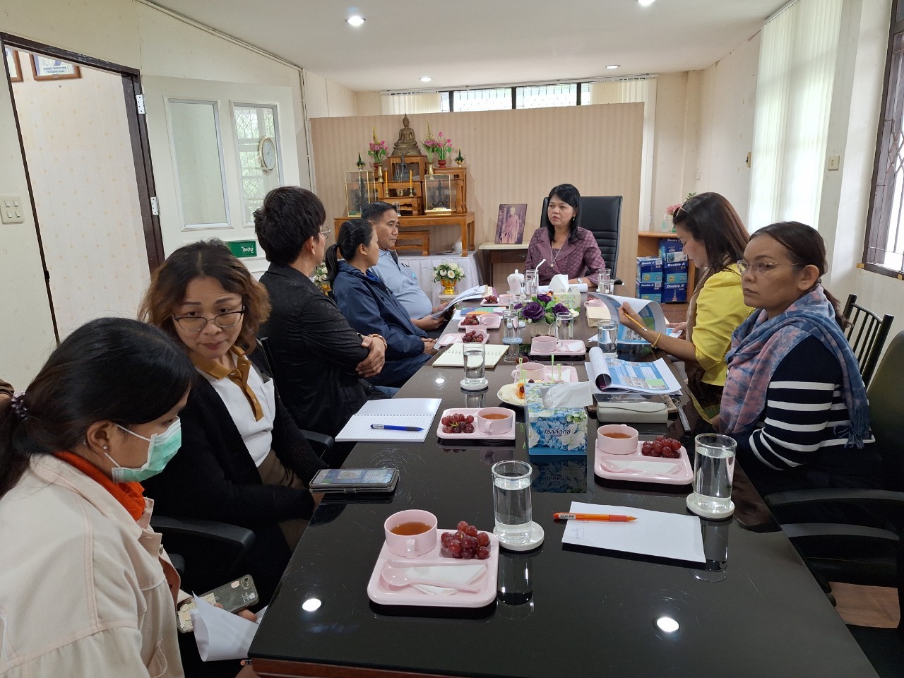 ผู้ตรวจราชการกรม ตรวจเยี่ยมและมอบแนวทางการดำเนินงาน ประจำปีงบประมาณ พ.ศ. 2567 ณ ส.ป.ก.ขอนแก่น จังหวัดขอนแก่น