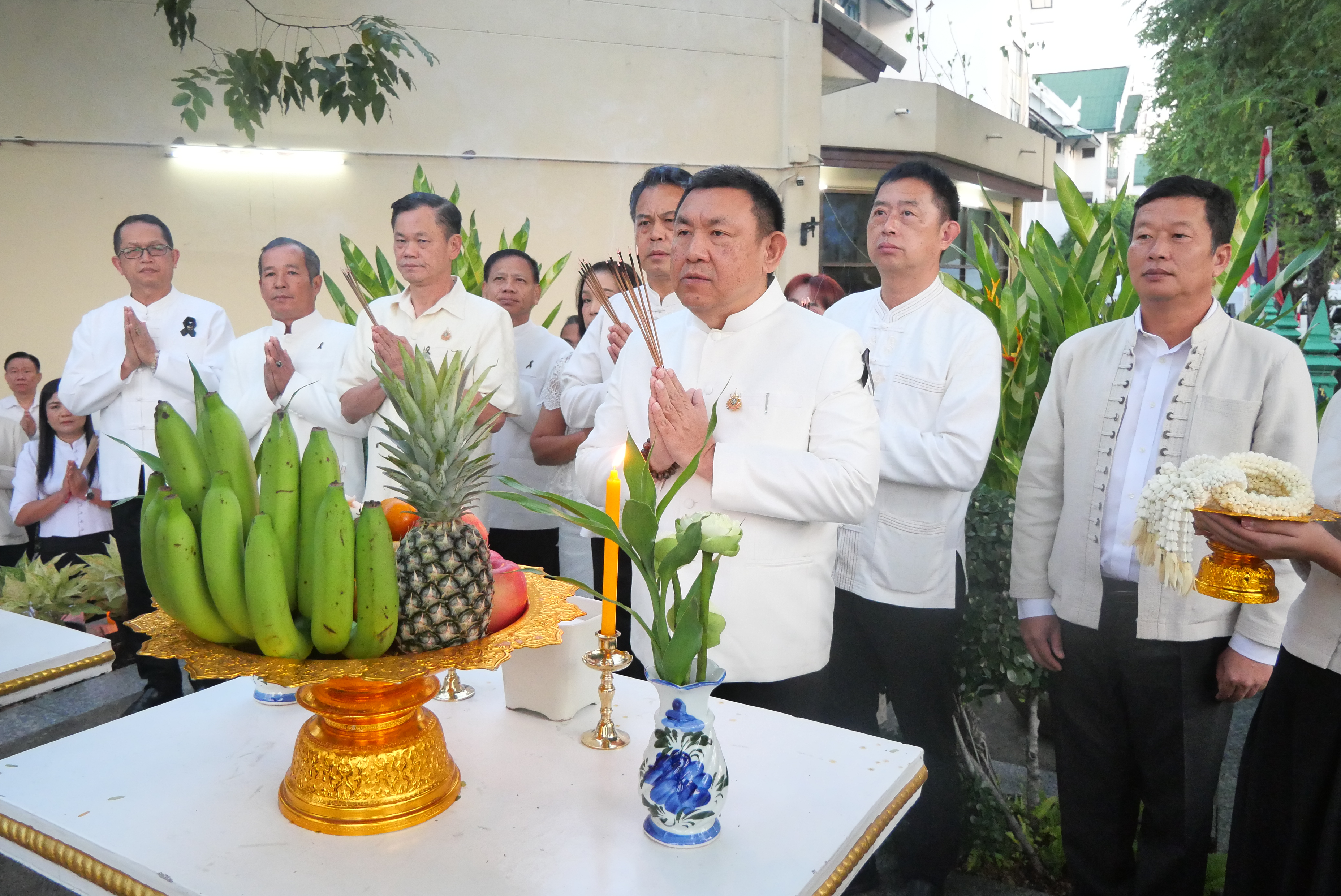 ส.ป.ก. จัดพิธีทำบุญถวายภัตตาหารเช้าแด่พระสงฆ์ เนื่องในโอกาสต้อนรับปีใหม่ พ.ศ. 2569 (ข่าวแชร์)