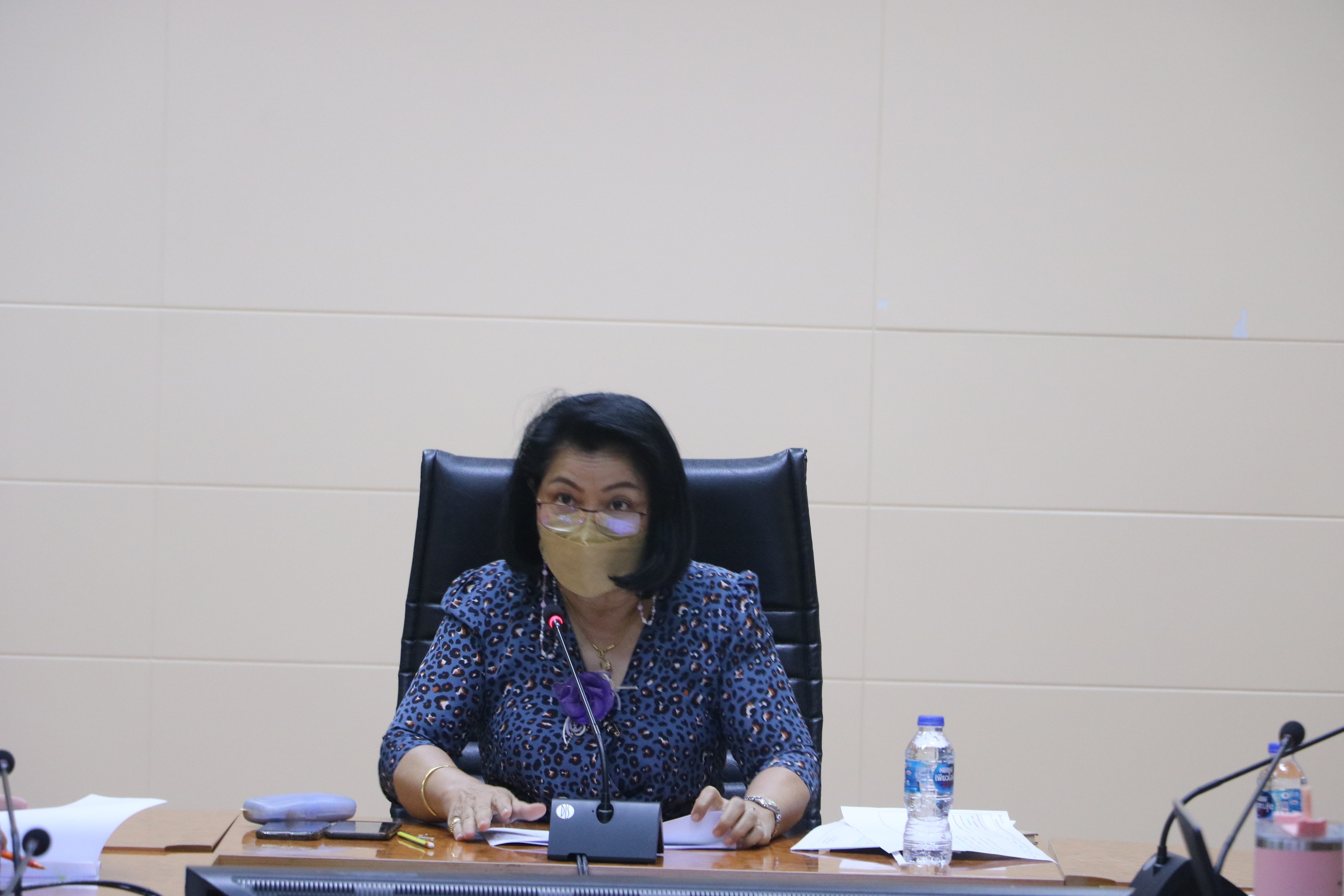 ผู้อำนวยการสำนักบริหารกลาง ประชุมชี้แจงเร่งรัดการเบิกจ่ายเงินงบประมาณประจำปี พ.ศ. 2565 (ข่าวแชร์)