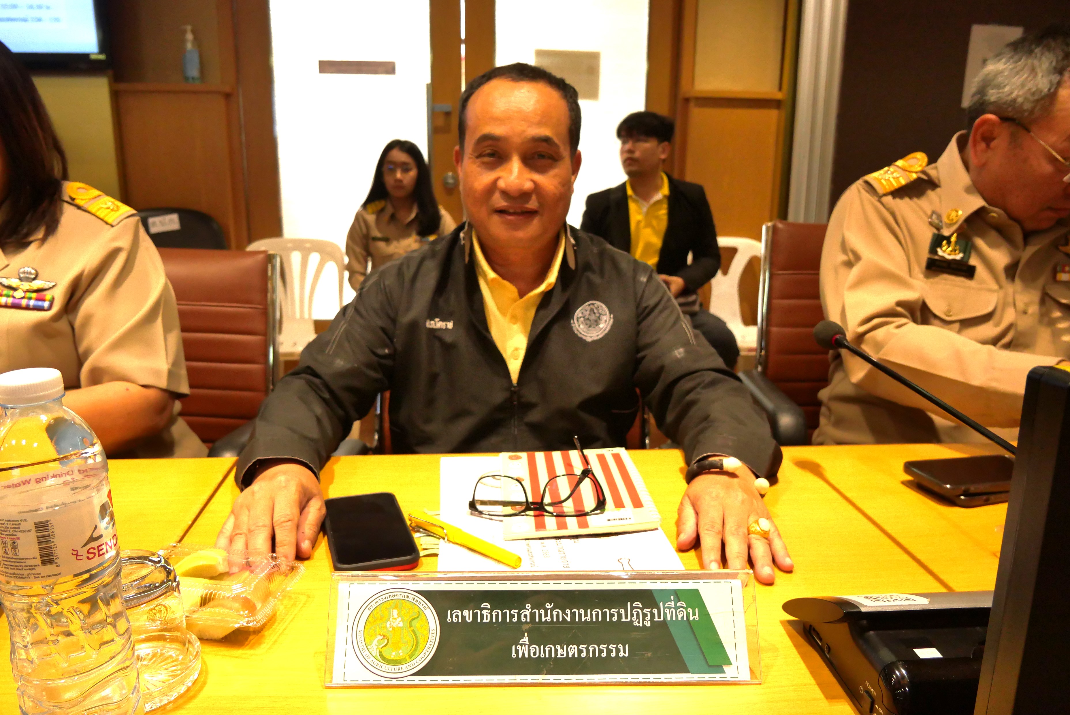 รองเลขาธิการ ส.ป.ก. ประชุมเตรียมการชี้แจงงบประมาณรายจ่าย ประจำปีงบประมาณ พ.ศ. 2568 ขั้นกรรมาธิการ กระทรวงเกษตรและสหกรณ์