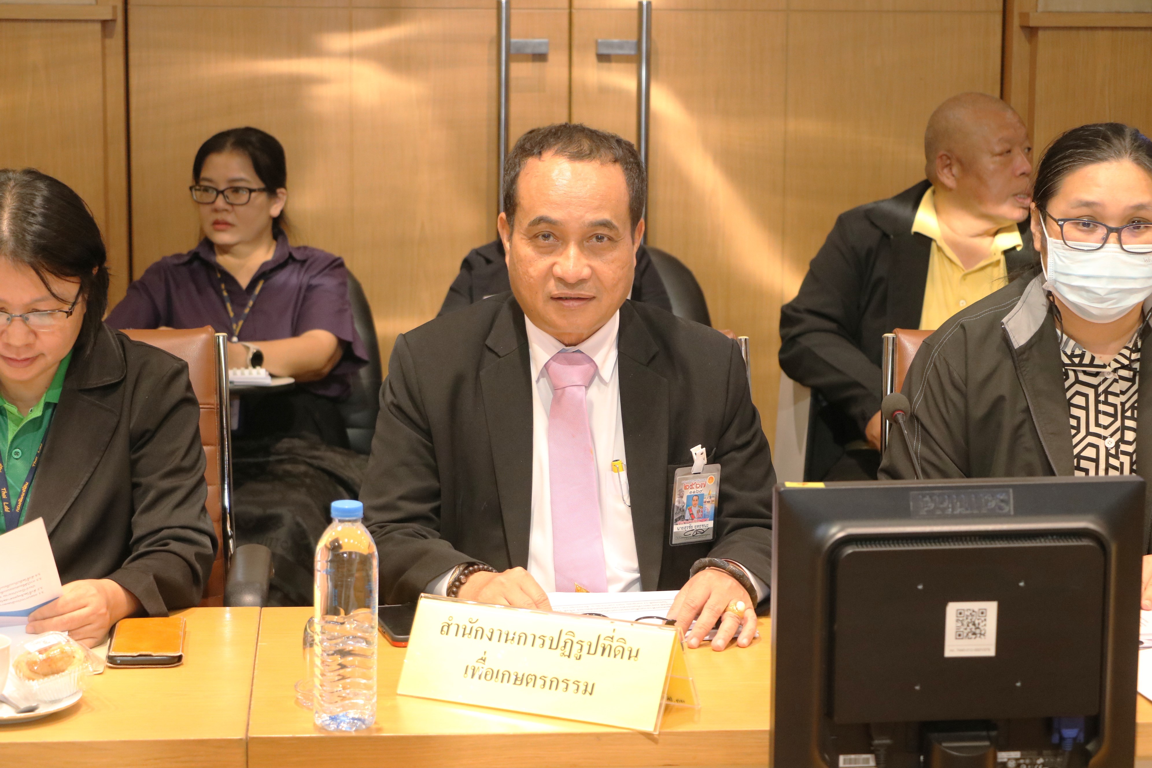 รองเลขาธิการ ส.ป.ก. ร่วมประชุมคณะทำงานกลั่นกรองการกำกับการประเมินผลการปฏิบัติราชการของส่วนราชการในกระทรวงเกษตรและสหกรณ์ ครั้งที่ 1/2567