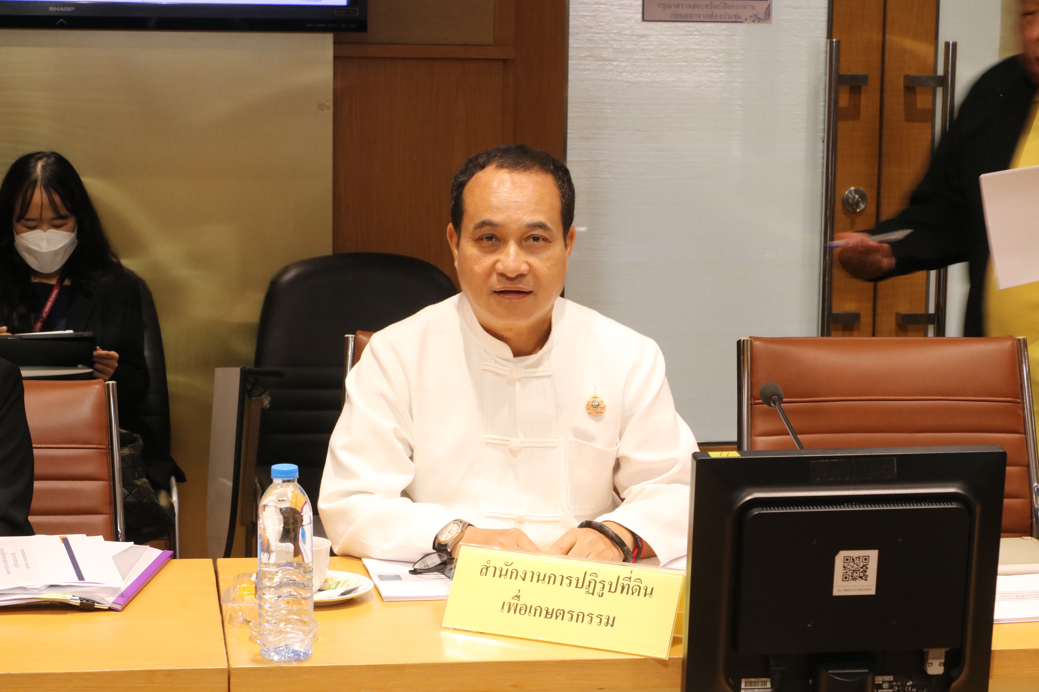 รองเลขาธิการ ส.ป.ก. ร่วมประชุมคณะกรรมการกำกับการประเมินผลการปฏิบัติราชการของส่วนราชการในกระทรวงเกษตรและสหกรณ์ ครั้งที่ 2/2567