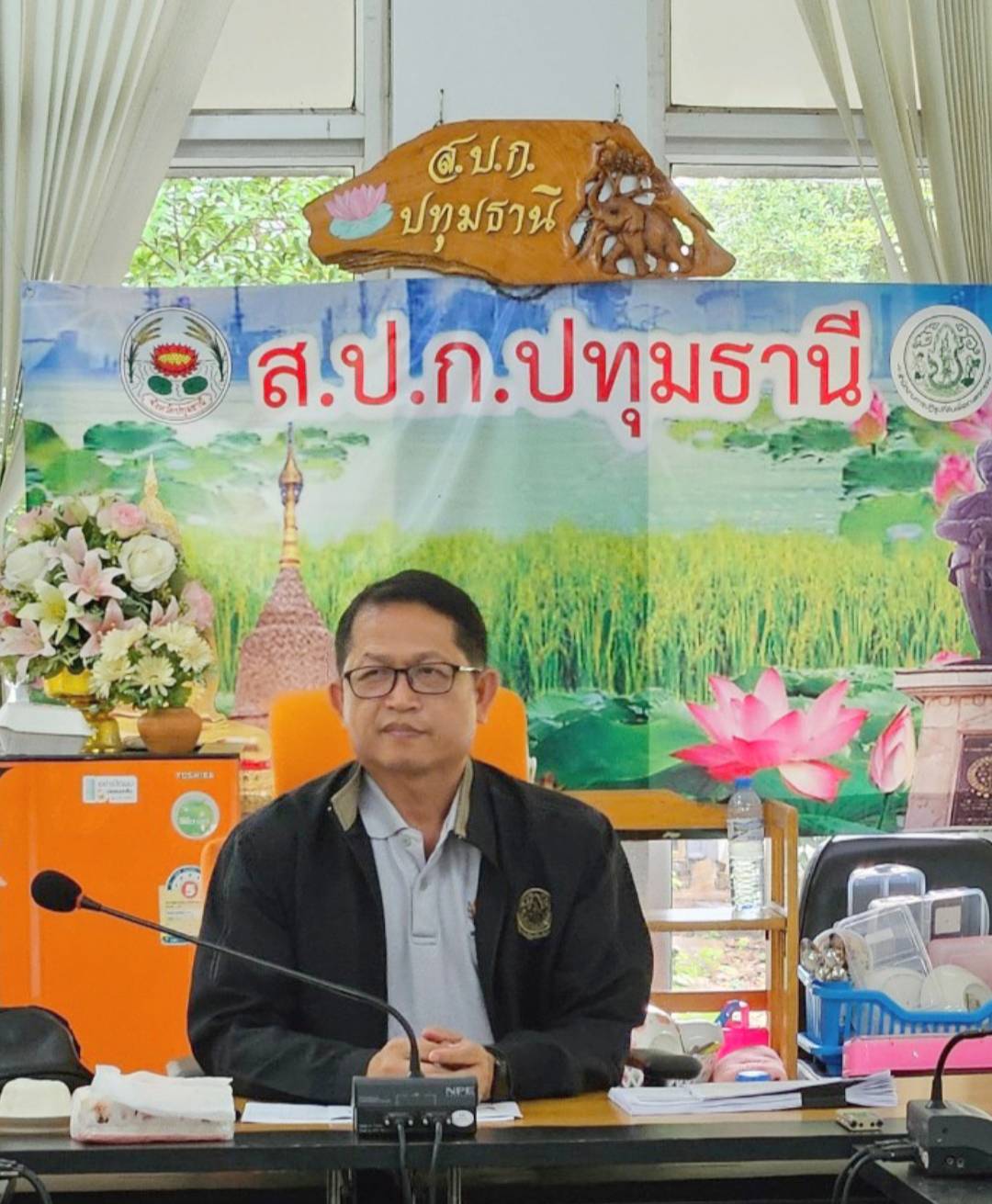 ผู้ตรวจราชการ ส.ป.ก. ประชุมติดตามความก้าวหน้าผลการดำเนินงานตามแผนการตรวจราชการของ ส.ป.ก. ประจำปีงบประมาณ พ.ศ. 2567 รอบที่ 2 เขตตรวจราชการที่ 2 จังหวัดปทุมธานี  (ข่าวแชร์)