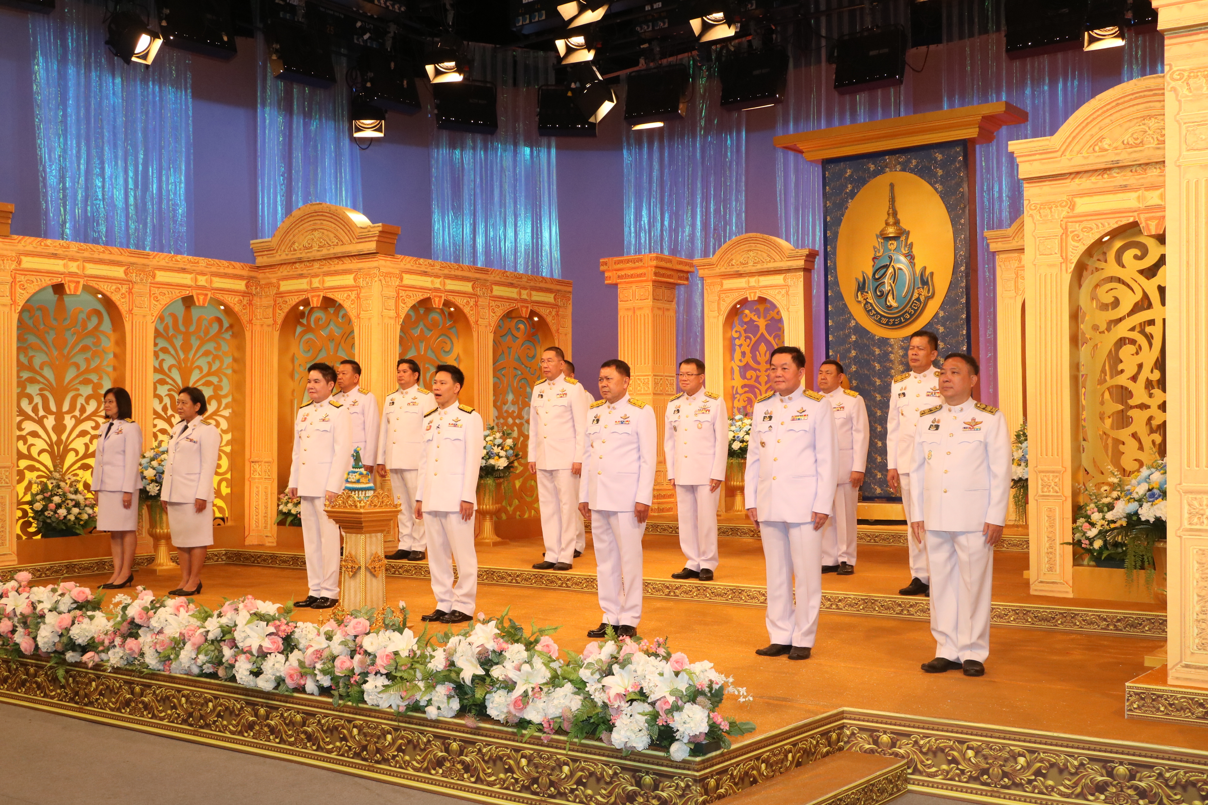 ส.ป.ก. ร่วมคณะ กษ. บันทึกเทปถวายพระพรชัยมงคล เนื่องในโอกาสมหามงคลเฉลิมพระชนมพรรษา 93 พรรษา สมเด็จพระนางเจ้าสิริกิติ์ พระบรมราชินีนาถ พระบรมราชชนนีพันปีหลวง