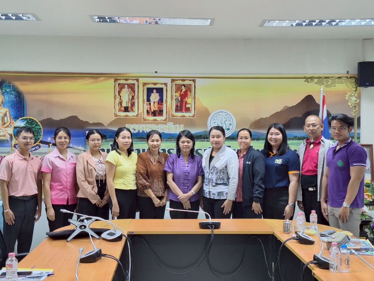 หัวหน้าผู้ตรวจราชการ ส.ป.ก. ประชุมตรวจราชการและติดตามความก้าวหน้าผลการดำเนินงานตามแผนการตรวจราชการของผู้ตรวจราชการ ส.ป.ก. ประจำปีงบประมาณ พ.ศ. 2568 รอบที่ 2 เขตตรวจราชการที่ 10 จังหวัดหนองคาย