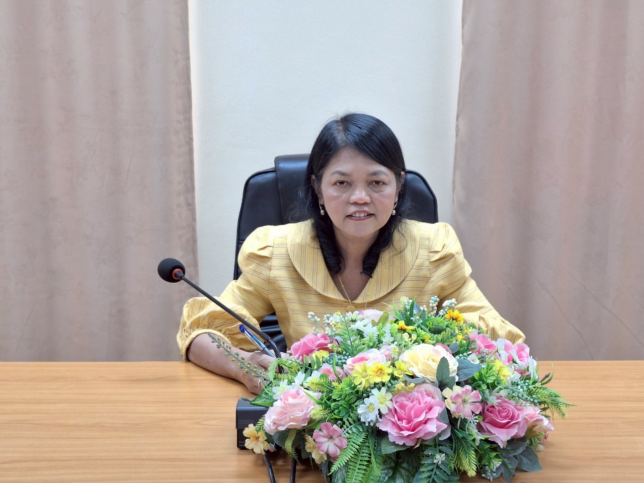 หัวหน้าผู้ตรวจราชการ ส.ป.ก. ประชุมตรวจราชการและติดตามความก้าวหน้าผลการดำเนินงานตามแผนการตรวจราชการของผู้ตรวจราชการ ส.ป.ก. ประจำปีงบประมาณ พ.ศ. 2568 รอบที่ 2 เขตตรวจราชการที่ 11 จังหวัดมุกดาหาร