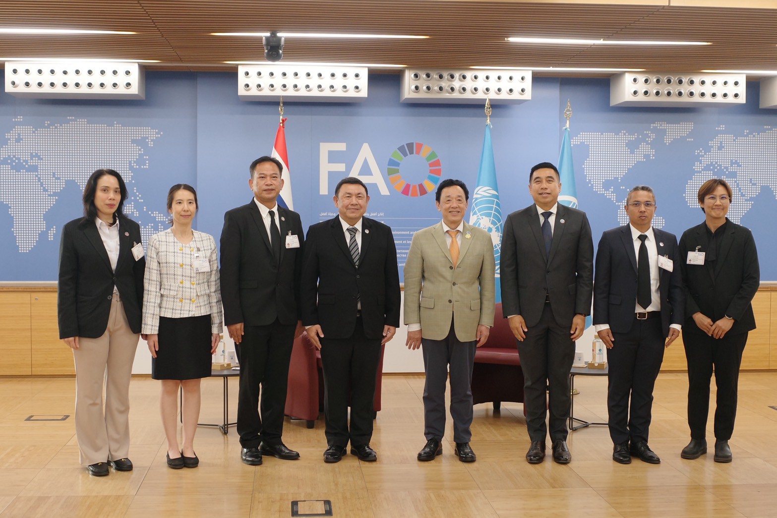 ส.ป.ก. เข้าร่วมการประชุมคณะกรรมการด้านการเกษตร (COAG) สมัยที่ 30 ณ กรุงโรม สาธารณรัฐอิตาลี หารือประเด็นนวัตกรรมความมั่นคงทางอาหาร และเศรษฐกิจชีวภาพ 