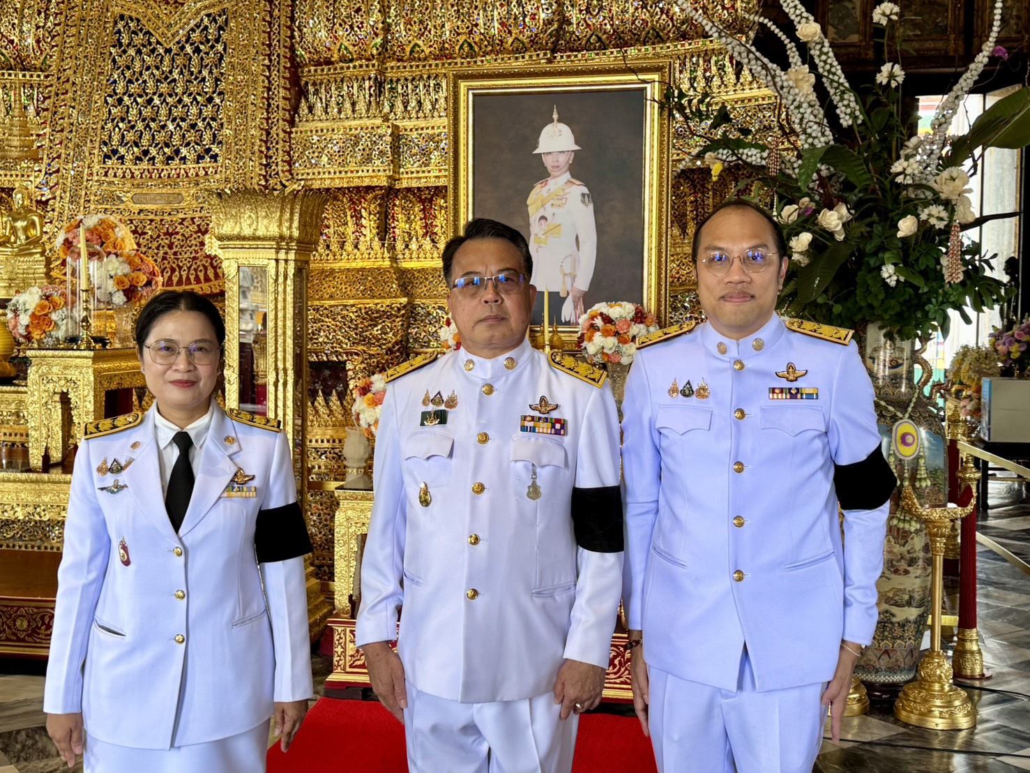 ส.ป.ก. ร่วมพิธีบำเพ็ญกุศลปัญญาสมวาร (50 วัน) เพื่ออุทิศถวายเป็นพระกุศลแด่ สมเด็จพระเจ้าลูกเธอ เจ้าฟ้าพัชรกิติยาภา นเรนทิราเทพยวดี กรมหลวงราชสาริณีสิริพัชร มหาวัชรราชธิดา 