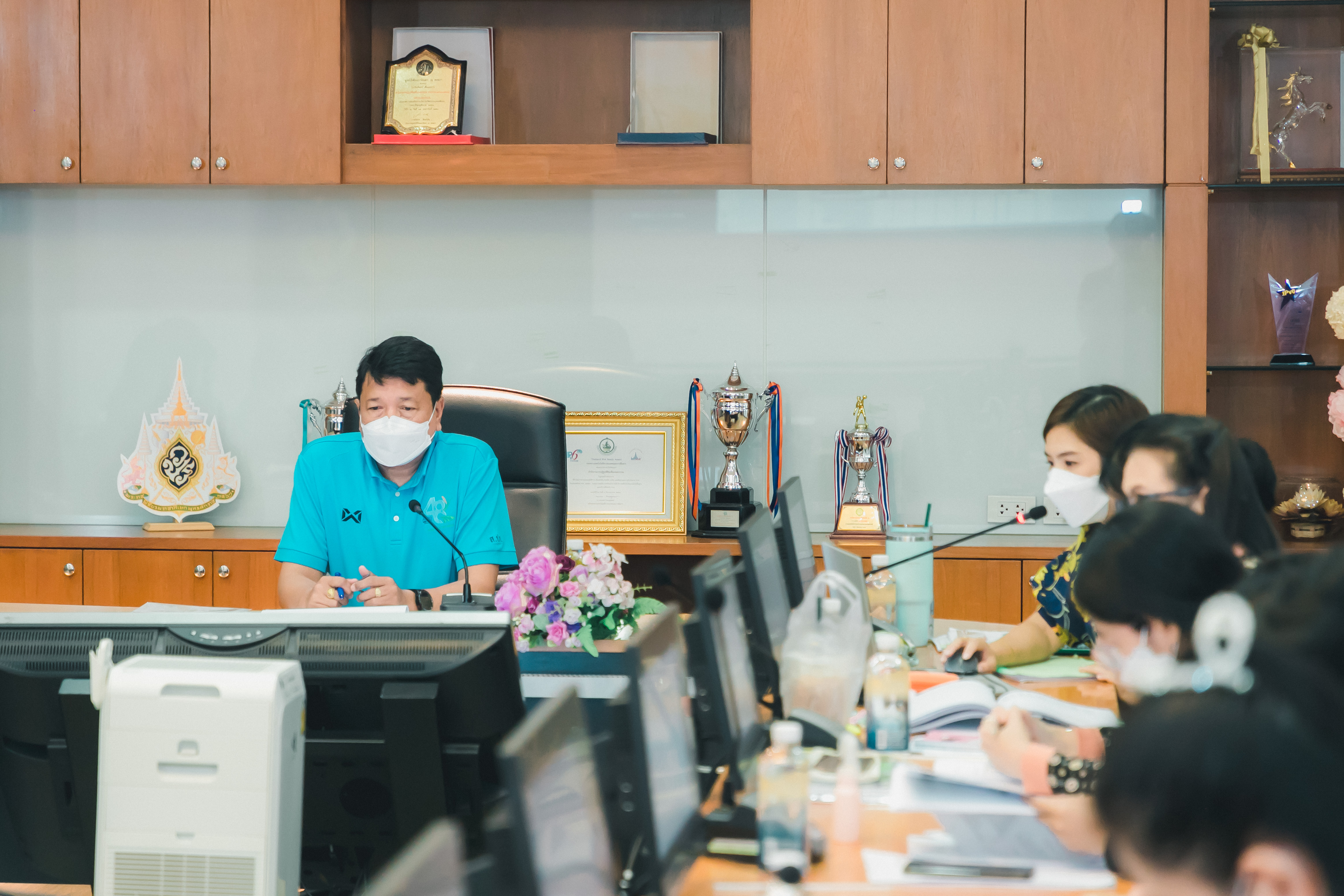 สำนักบริหารกองทุน ประชุมคณะทำงานการบริหารทรัพยากรบุคคล ครั้งที่ 2/2566 (ข่าวแชร์)