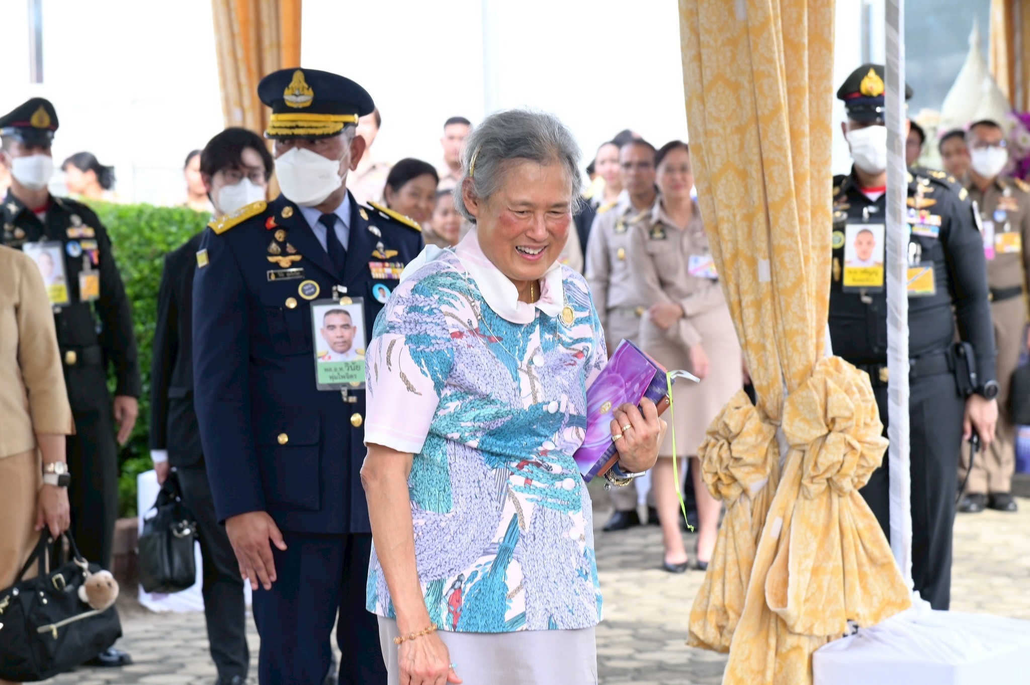 สมเด็จพระกนิษฐาธิราชเจ้า กรมสมเด็จพระเทพรัตนราชสุดาฯ สยามบรมราชกุมารี ในโอกาสเสด็จพระราชดำเนินไปทรงเปิดงาน วันข้าวและชาวนาแห่งชาติ ประจำปี 2568 (ข่าวแชร์)