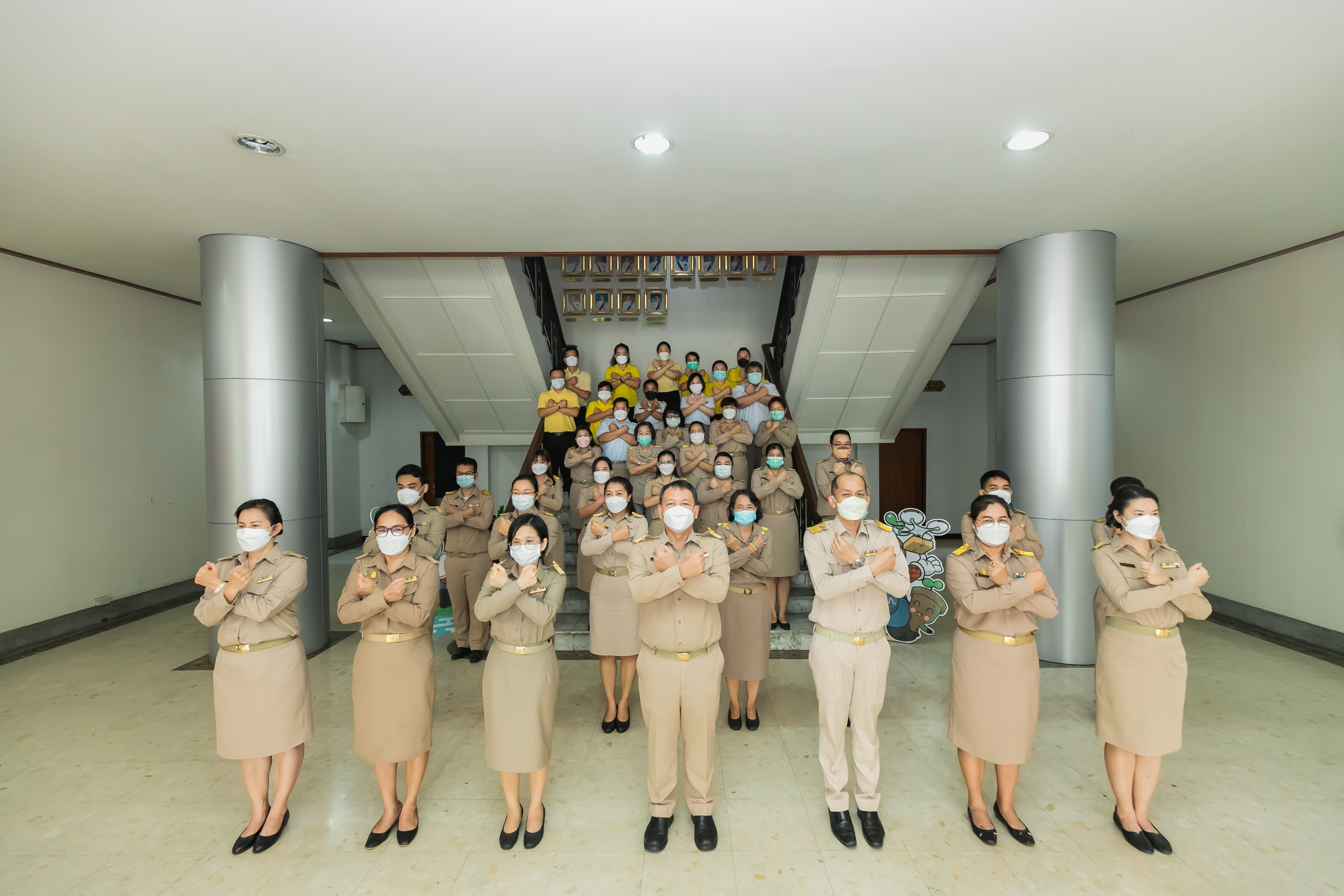 สำนักวิชาการและแผนงาน ประกาศเจตนารมณ์สำนักวิชาการและแผนงาน และแสดงออกเชิงสัญลักษณ์ ในการต่อต้านการทุจริต (ข่าวแชร์)