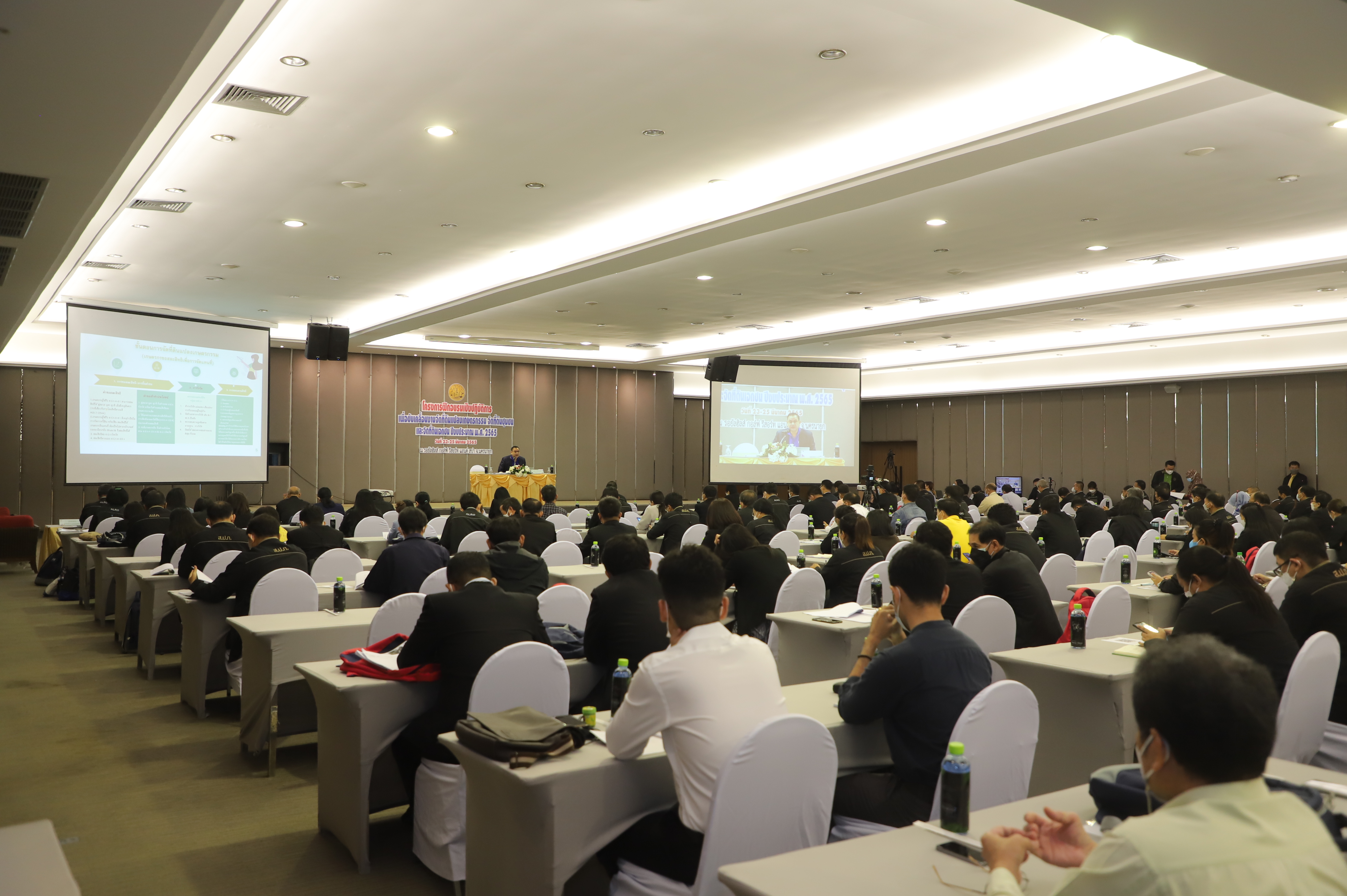 ส.ป.ก. จัดสรุป โครงการฝึกอบรมเชิงปฏิบัติการ เพื่อขับเคลื่อนงานจัดที่ดินแปลงเกษตรกรรม จัดที่ดินชุมชน และที่ดินเอกชน ปีงบประมาณ พ.ศ. 2565 (ข่าวแชร์)
