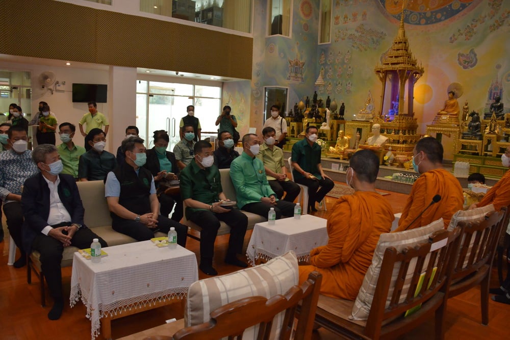 ส.ป.ก. ร่วมงานโครงการพัฒนาเกษตรกรรมยั่งยืนในเมืองในพื้นที่วัด (Green Temple) (ข่าวแชร์)