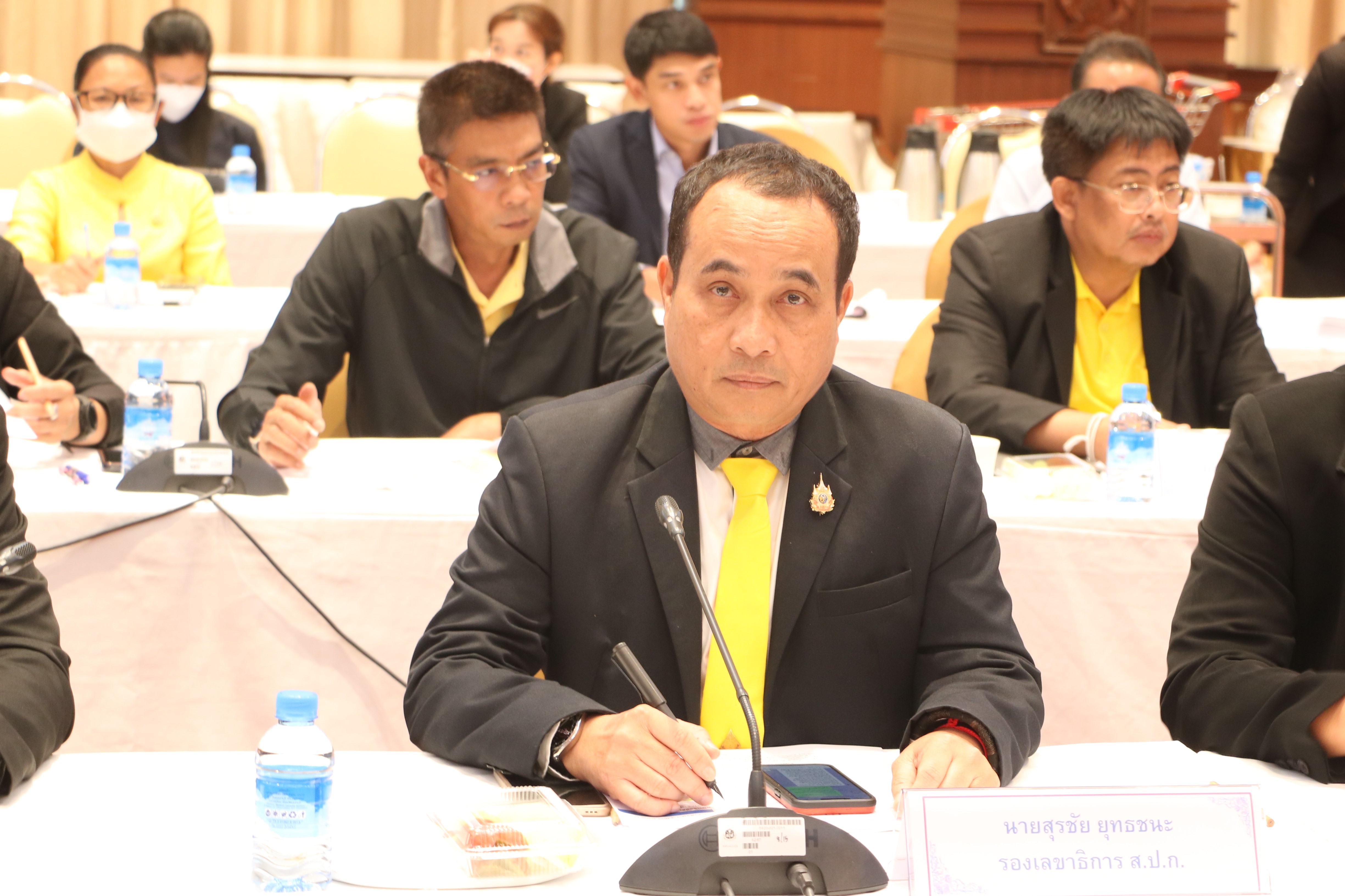 รองเลขาธิการ ส.ป.ก. ร่วมประชุมหารือ ป.ป.ช. “ประเด็นการดำเนินการและขับเคลื่อนมาตรการป้องกันการทุจริตเกี่ยวกับการใช้ประโยชน์ในที่ดินของรัฐโดยมิชอบ กรณีปัญหาการบุกรุกและการใช้ประโยชน์ในที่ดินป่าไม้”