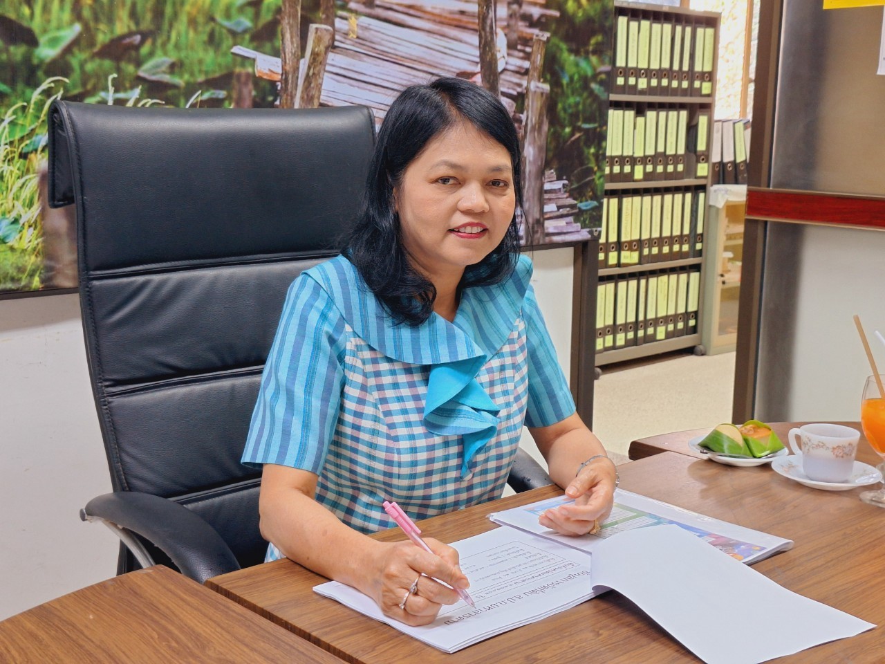 ผู้ตรวจราชการ ส.ป.ก. ประชุมตรวจราชการและติดตามความก้าวหน้าผลการดำเนินงานตามแผนการตรวจราชการของผู้ตรวจราชการ ส.ป.ก. ประจำปีงบประมาณ พ.ศ. 2568 รอบที่ 1 เขตตรวจราชการที่ 12 จังหวัดมหาสารคาม