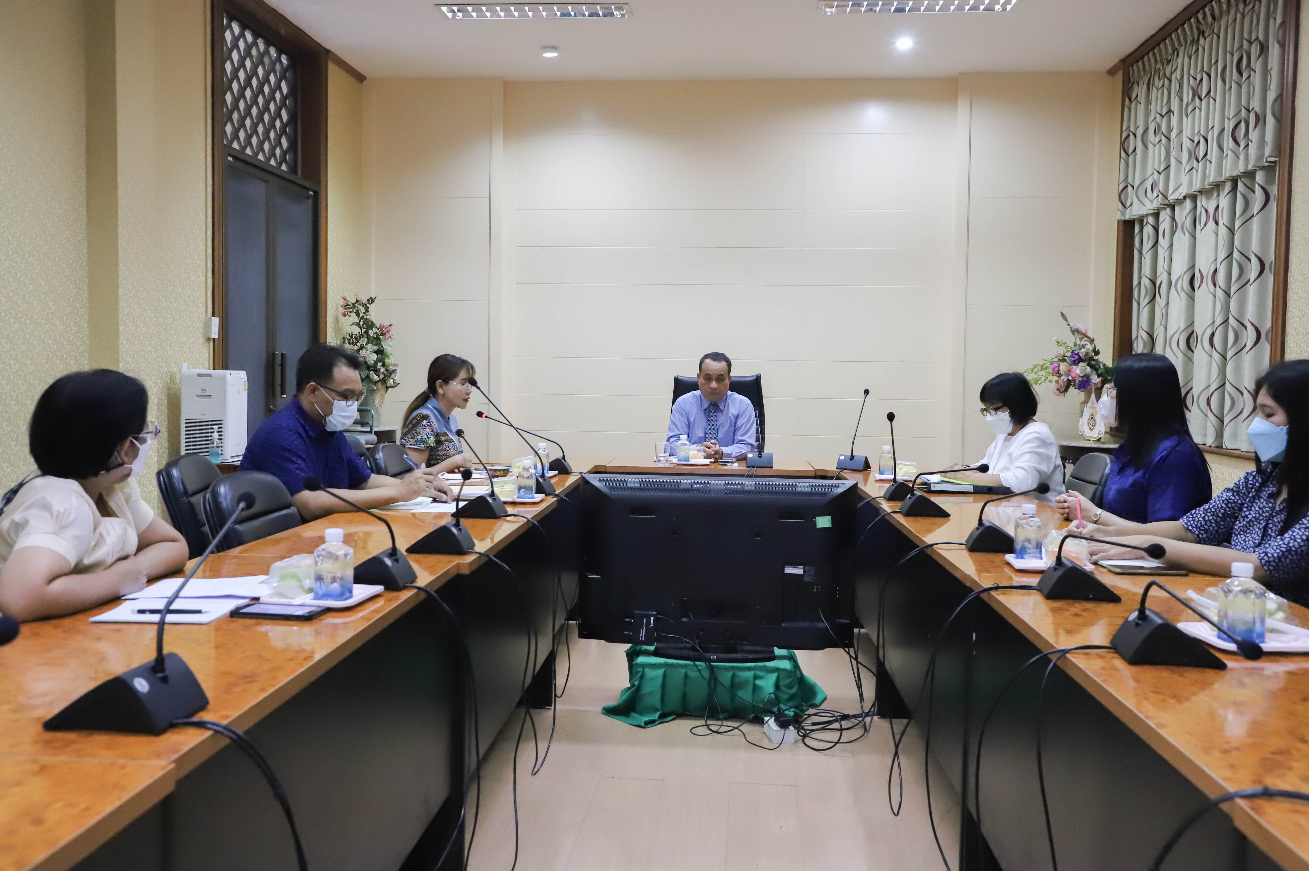 ส.ป.ก.ประชุมชี้แจงการใช้งานศูนย์บริการประชาชน