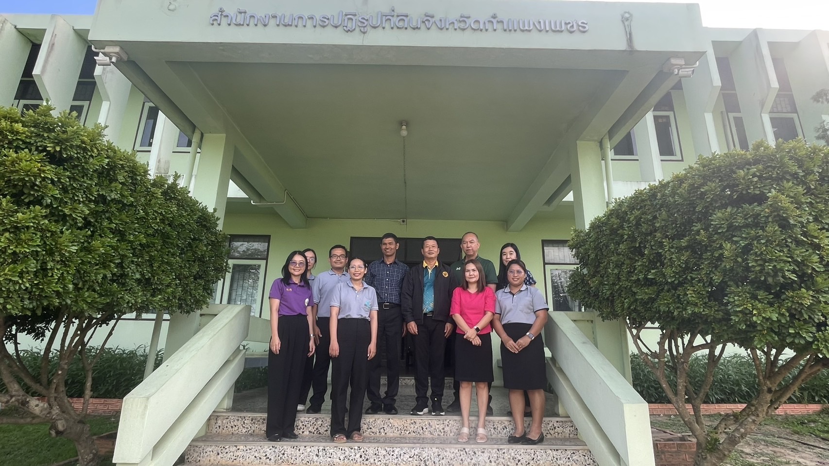 รองเลขาธิการ ส.ป.ก. ตรวจเยี่ยม ส.ป.ก.กำแพงเพชร