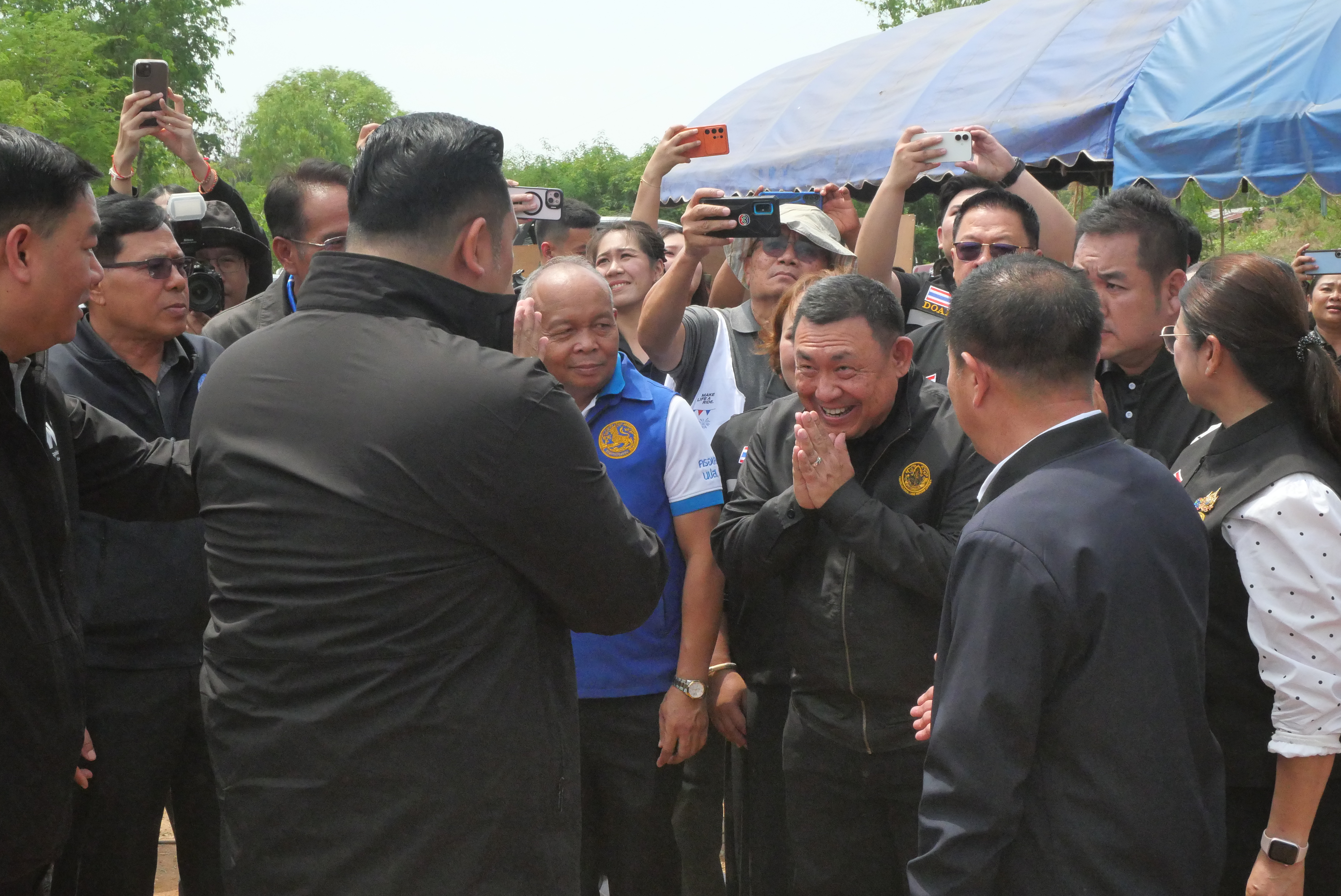 ส.ป.ก. ติดตามรัฐมนตรีช่วยว่าการกระทรวงเกษตรและสหกรณ์ (นายวัชระพล ขาวขำ) พร้อมคณะ ลงพื้นที่ตรวจราชการในพื้นที่จังหวัดกาฬสินธุ์ (จุดที่ 1) 
