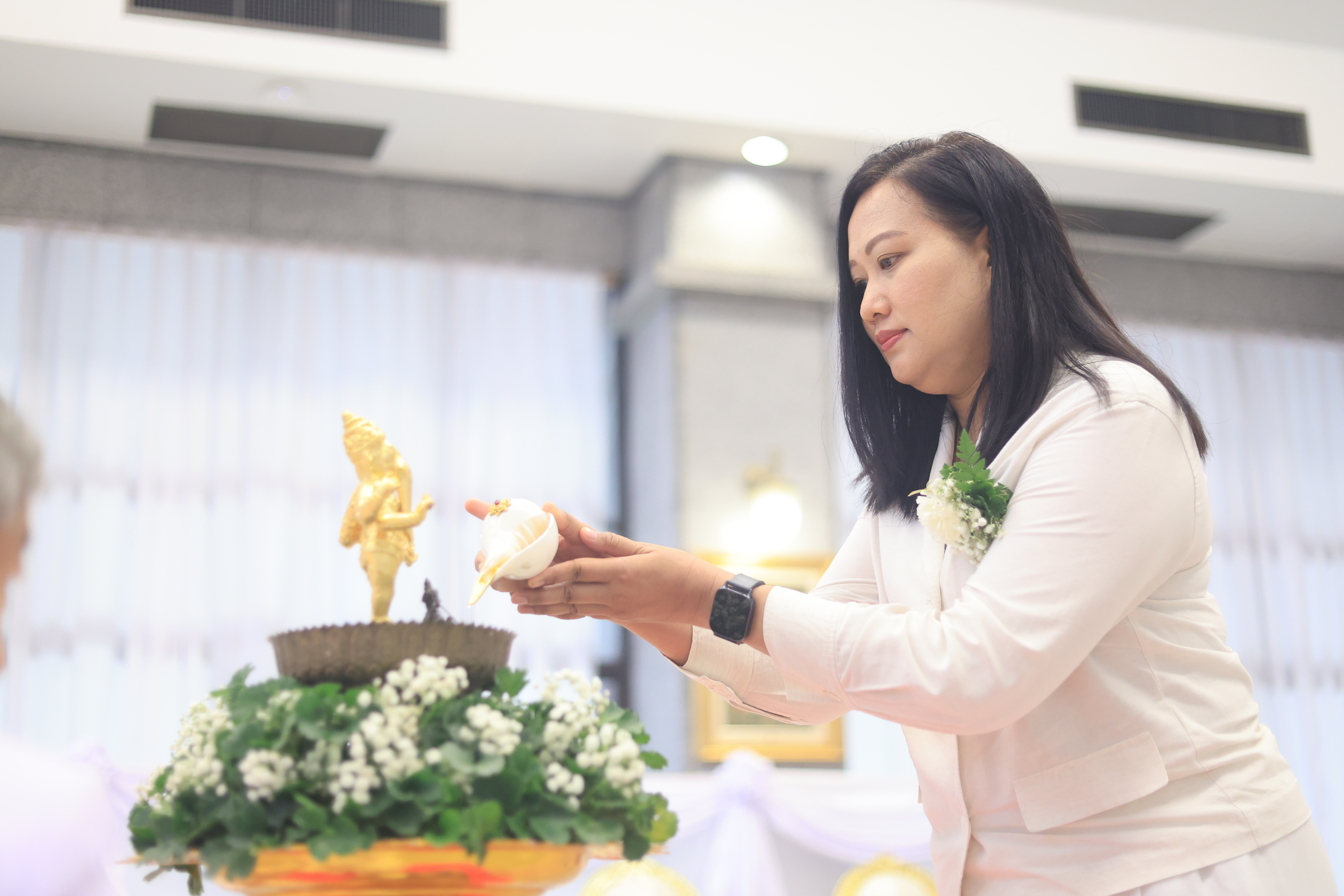 ส.ป.ก. จัดกิจกรรมไหว้ครูช่าง เพื่อเป็นการน้อมรำลึกถึงบุญคุณครู อาจารย์ ณ ศพส. ตำบลช้างใหญ่ อำเภอบางไทร จังหวัดพระนครศรีอยุธยา 