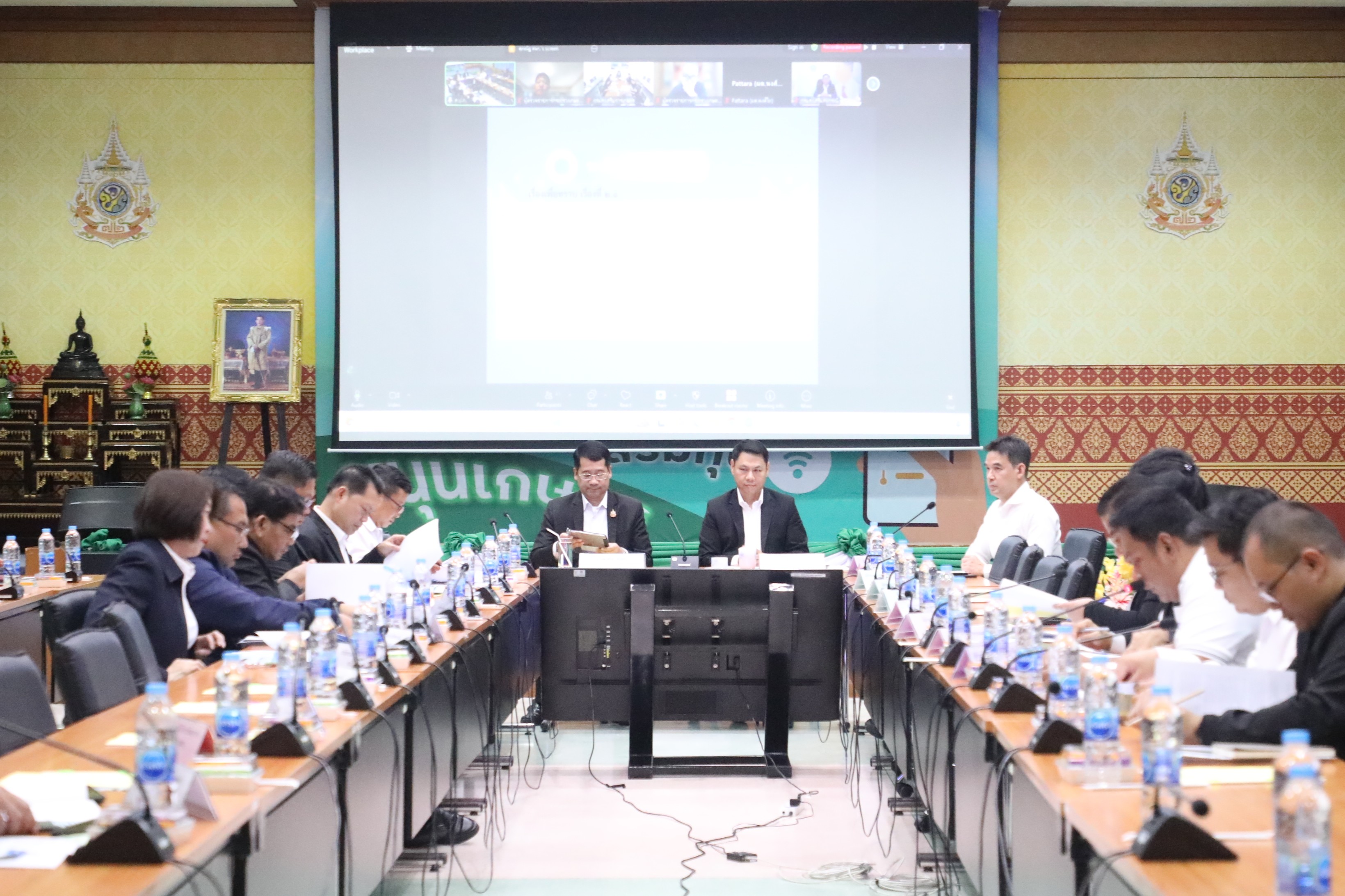 ส.ป.ก. ประชุมคณะทำงานภายใต้คณะกรรมการบริหารนโยบายและคณะทำงานเพือแก้ไขปัญหาเร่งด่วนด้านการเกษตร ครั้งที่ 1/2569 (ข่าวแชร์)