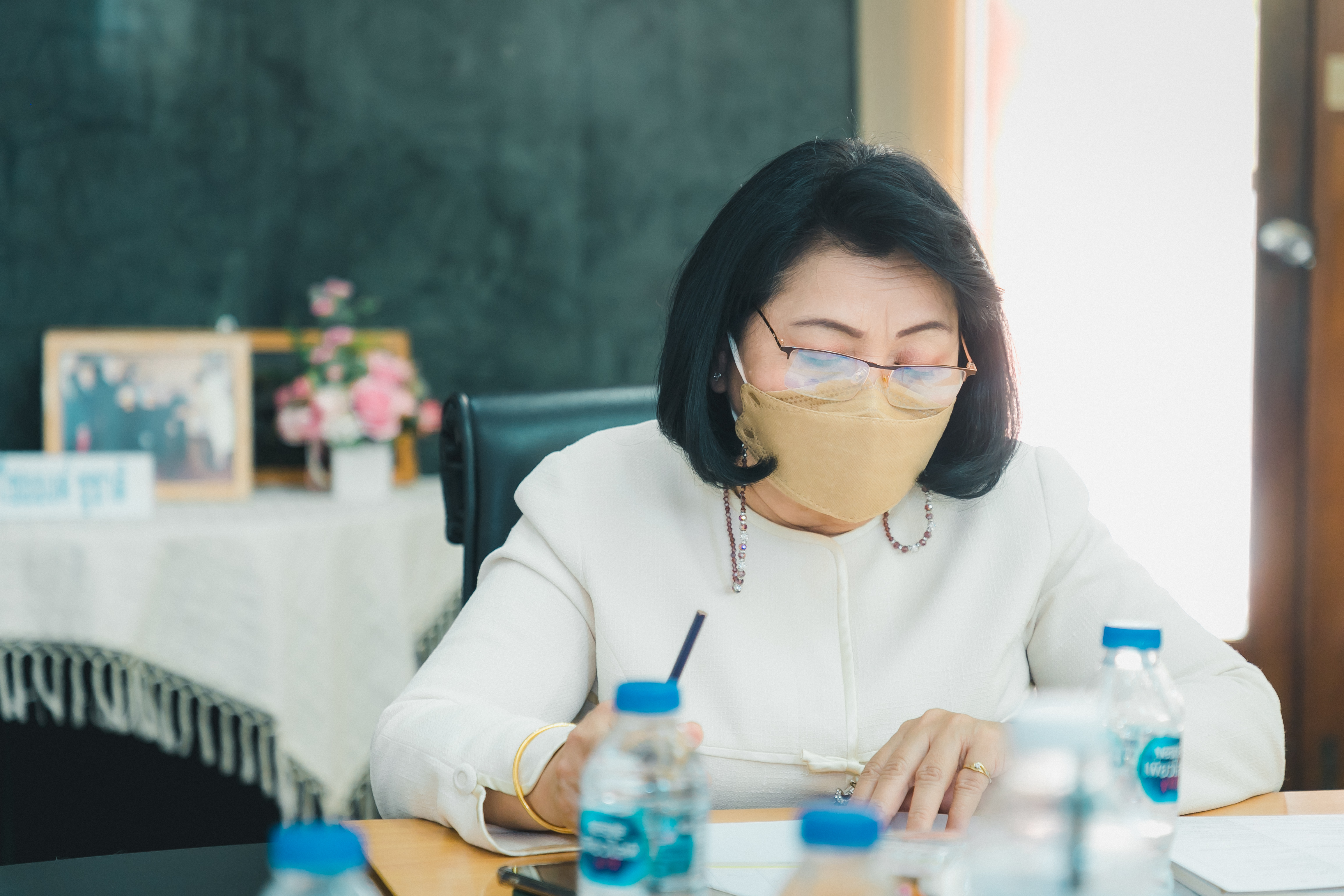 สำนักบริหารกลาง และ สำนักพัฒนาและถ่ายทอดเทคโนโลยี ร่วมประชุมหารือแนวทางการนำเสนอและประชาสัมพันธ์ สินค้าในเขตปฏิรูปที่ดิน