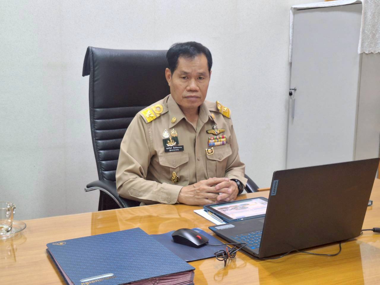 ผู้ตรวจราชการ ส.ป.ก. เข้าร่วมการประชุมตรวจติดตามการดำเนินงานตามแผนการตรวจราชการ ของผู้ตรวจราชการกระทรวงเกษตรและสหกรณ์ ประจำปีงบประมาณ พ.ศ. 2569 รอบที่ 1 ในเขตตรวจราชการที่ 10 จังหวัดเลย และจังหวัดหนองบัวลำภู