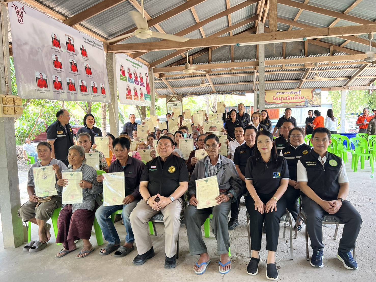 เลขาธิการ ส.ป.ก. ลงพื้นที่ตรวจเยี่ยมกลุ่มวิสาหกิจชุมชนโคขุนหนองแหน และศูนย์ต้นแบบเกษตรทฤษฎีใหม่ในเขตปฏิรูปที่ดิน จังหวัดยโสธร (ข่าวแชร์)