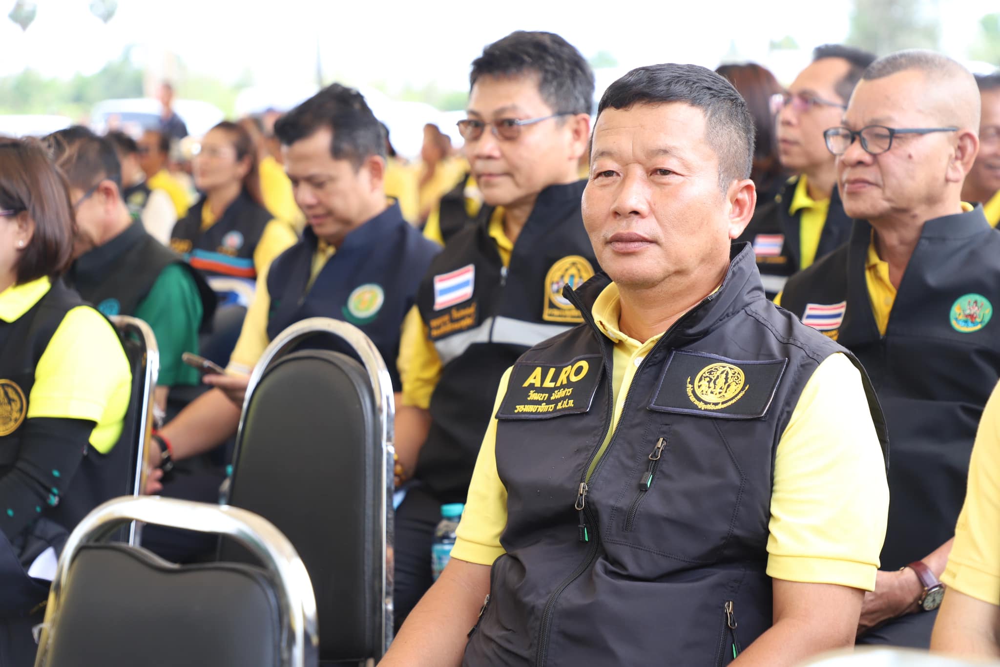ส.ป.ก. ร่วมติดตามคณะรัฐมนตรีเกษตรฯ ตรวจเยี่ยมโครงการก่อสร้างประตูระบายน้ำ (ข่าวแชร์)