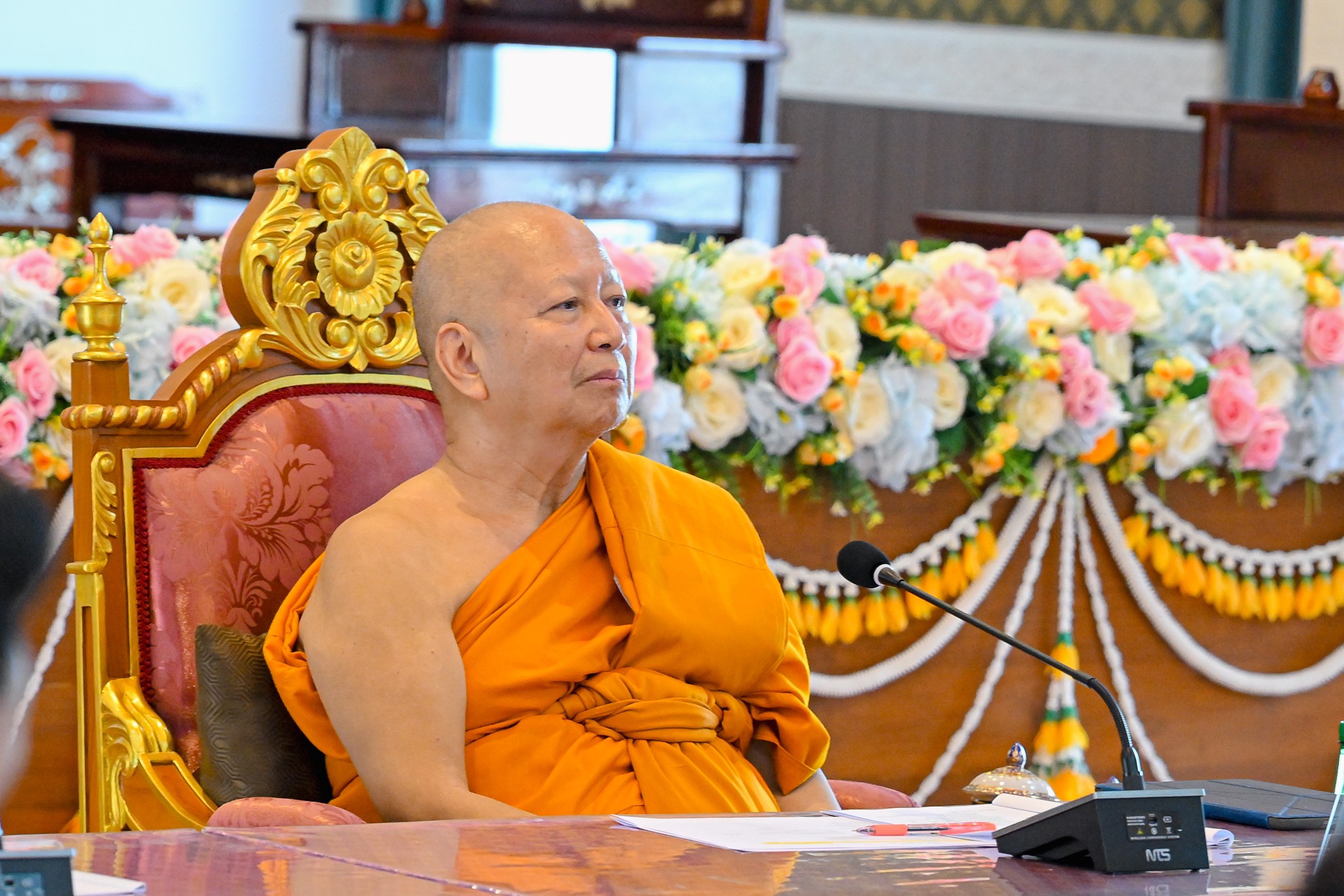 ส.ป.ก. เข้าร่วมการประชุมเพื่อเตรียมความพร้อมการจัดพิธีแสดงพระธรรมเทศนา เทศนาธรรม 4 ภาค ทั่วไทย ครั้งที่ 4 (หนกลาง)
