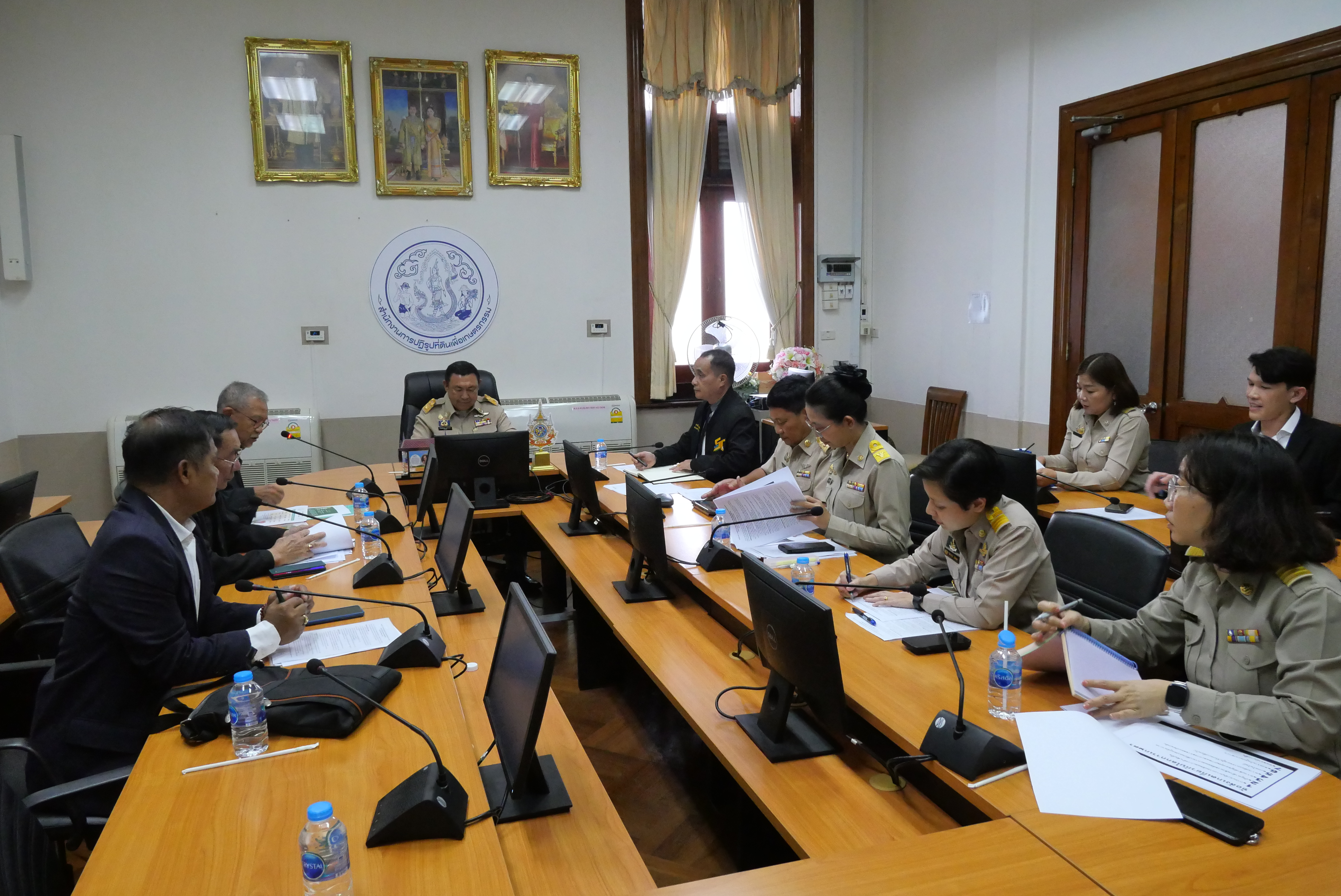 ส.ป.ก. ประชุมหารือเรื่องการบูรณาการยกระดับการขับเคลื่อนเพื่อเพิ่มศักยภาพการจัดการ Ecosystem ผลิตภัณฑ์ข้าวในอนาคต (ข่าวแชร์)