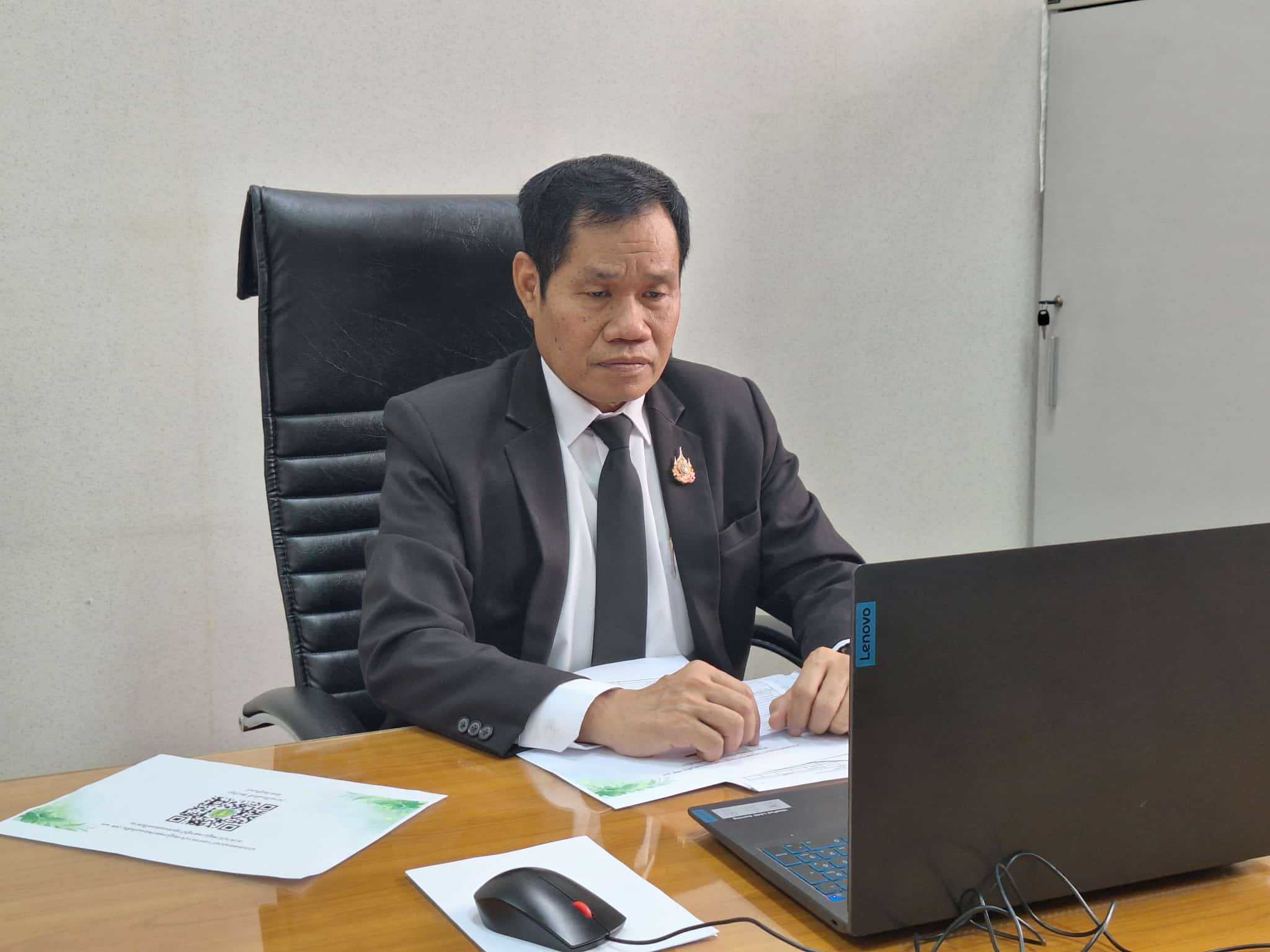 ผู้ตรวจราชการ ส.ป.ก. ร่วมประชุมคณะทำงานสรรหาปราชญ์เกษตรของแผ่นดินระดับเขต ประจำปี 2569 เขตตรวจราชการที่ 11 ผ่านระบบประชุมทางไกลออนไลน์ โดย Application Zoom Meeting