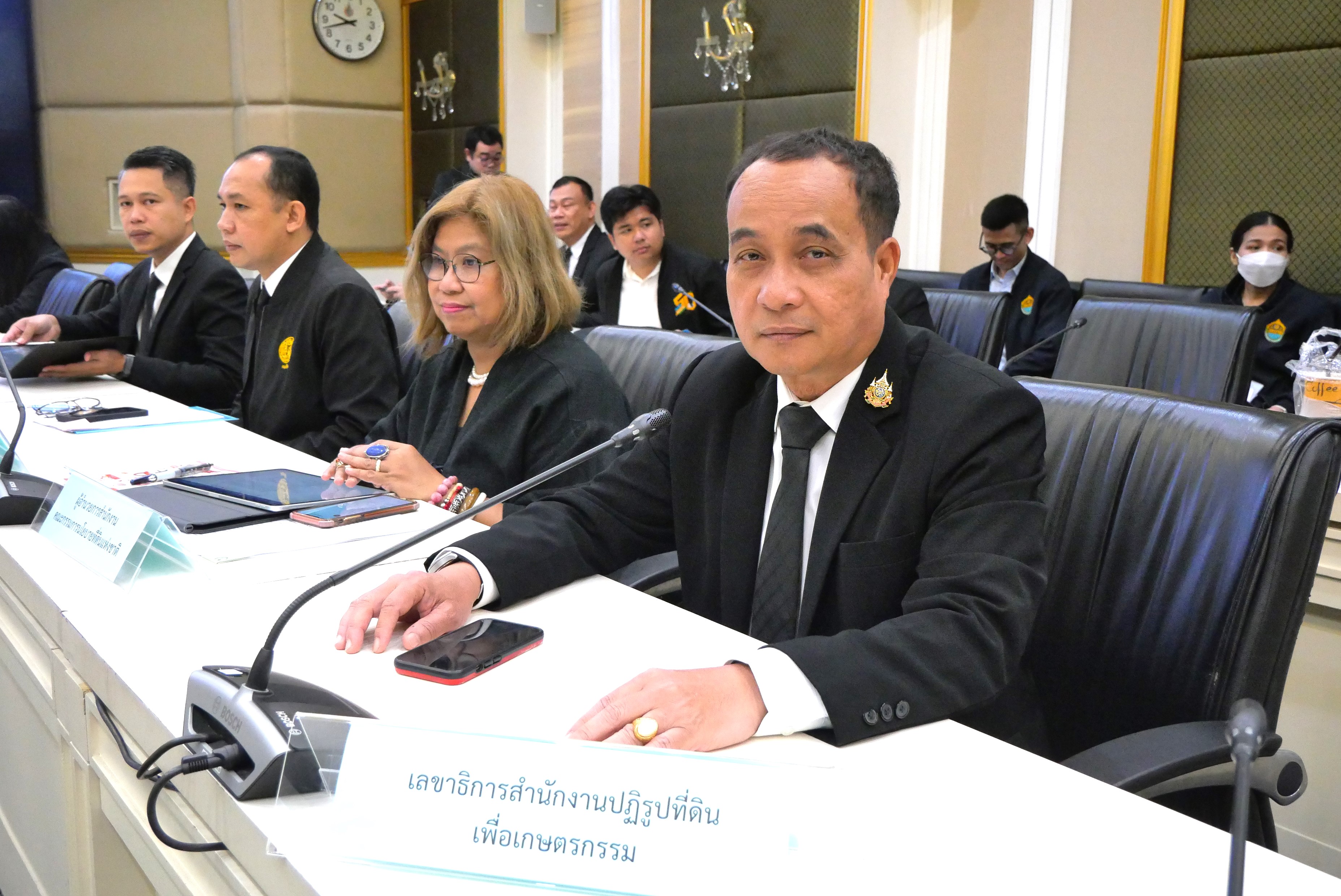 รองเลขาธิการ ส.ป.ก. ประชุมคณะอนุกรรมการแก้ไขปัญหาที่ดินสาธารณประโยชน์ ที่ดินเอกชนปล่อยทิ้งร้าง และปัญหาที่อยู่ในความรับผิดชอบของกระทรวงมหาดไทย ครั้งที่ 1/2568