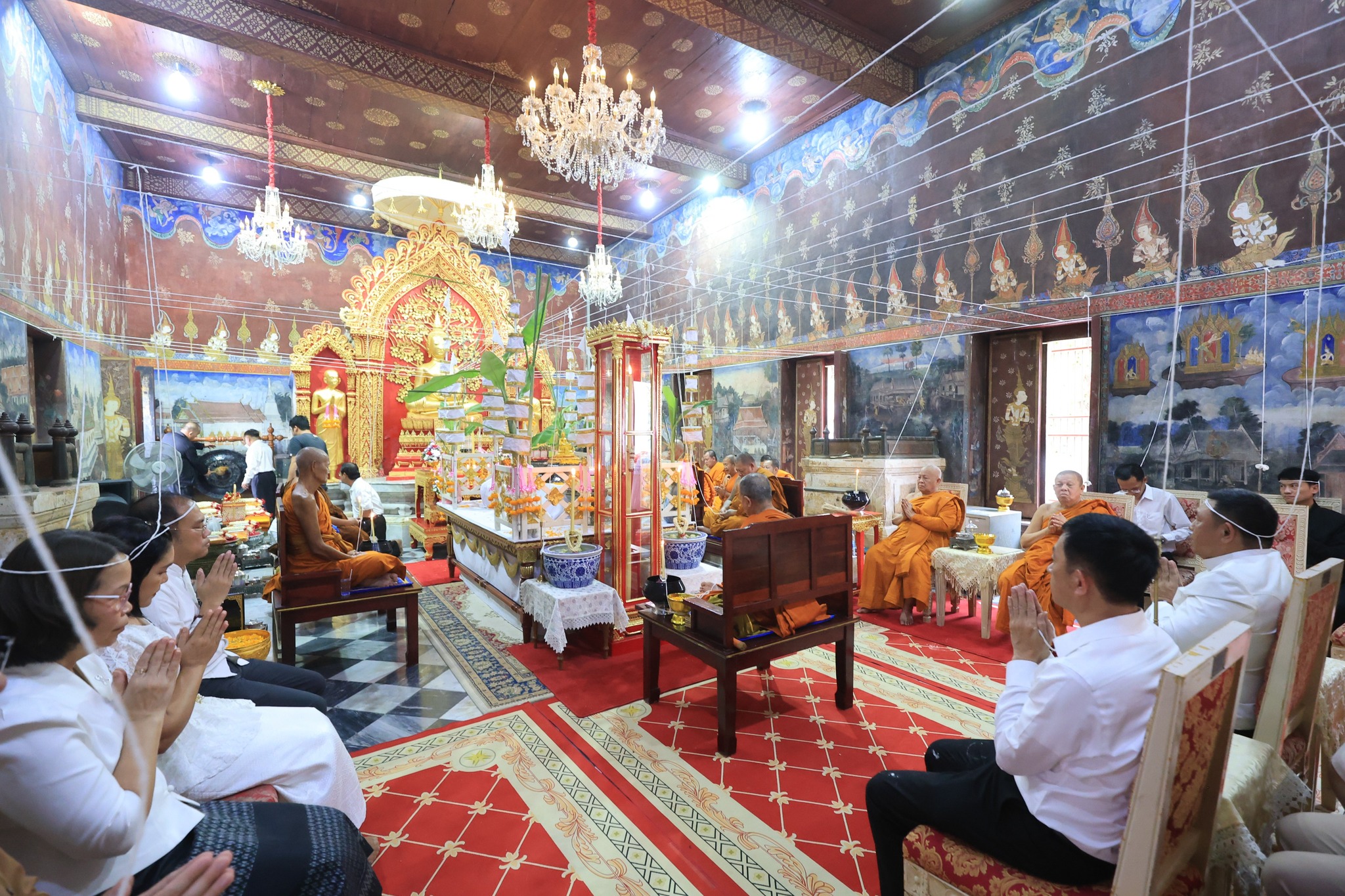 เลขาธิการ ส.ป.ก. ร่วมพิธีพุทธาภิเษกพระกริ่ง รุ่น ๕ ทศวรรษ ส.ป.ก. (มหาลาภ มหาบารมี) (ข่าวแชร์)