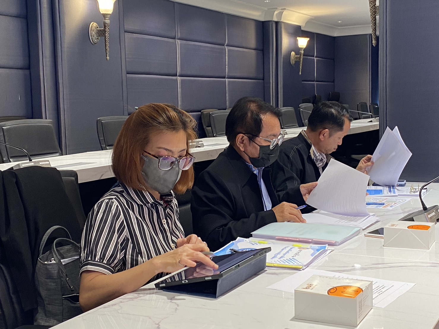 นายวุฒิพงศ์  เนียมหอม รองเลขาธิการ ส.ป.ก. เข้าร่วมประชุมคณะอนุกรรมการด้านกฎหมาย และกระบวนการยุติธรรม ครั้งที่ 1/2566