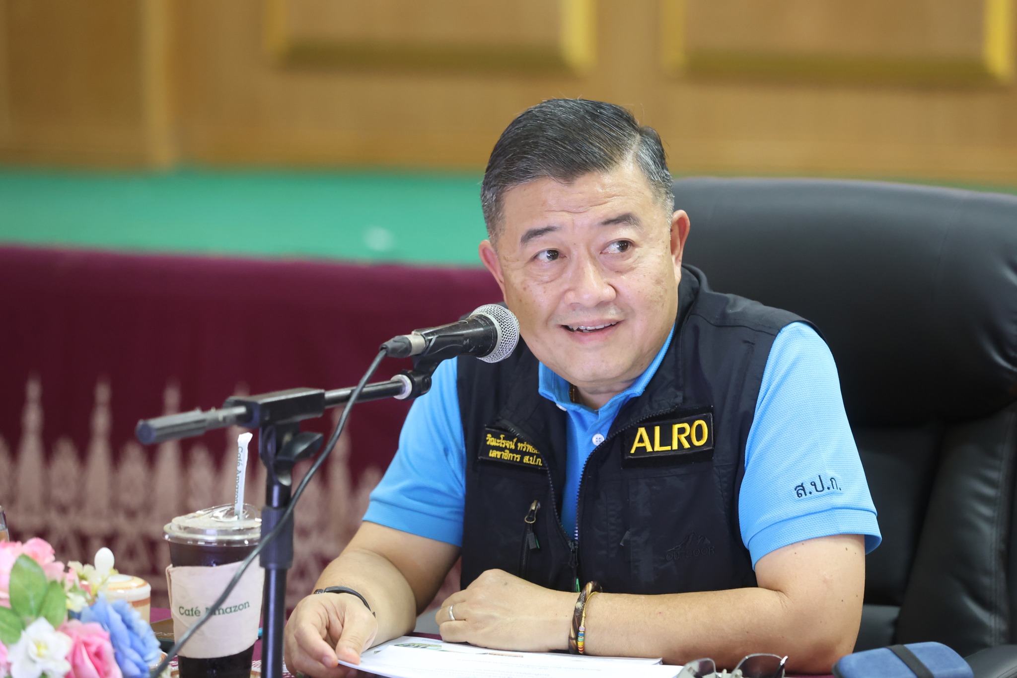 ส.ป.ก. ร่วมคณะ รมช.กษ. ลงพื้นที่ตรวจราชการและเยี่ยมชมการดำเนินงานของกลุ่มเกษตรกร ในพื้นที่จังหวัดหนองคาย