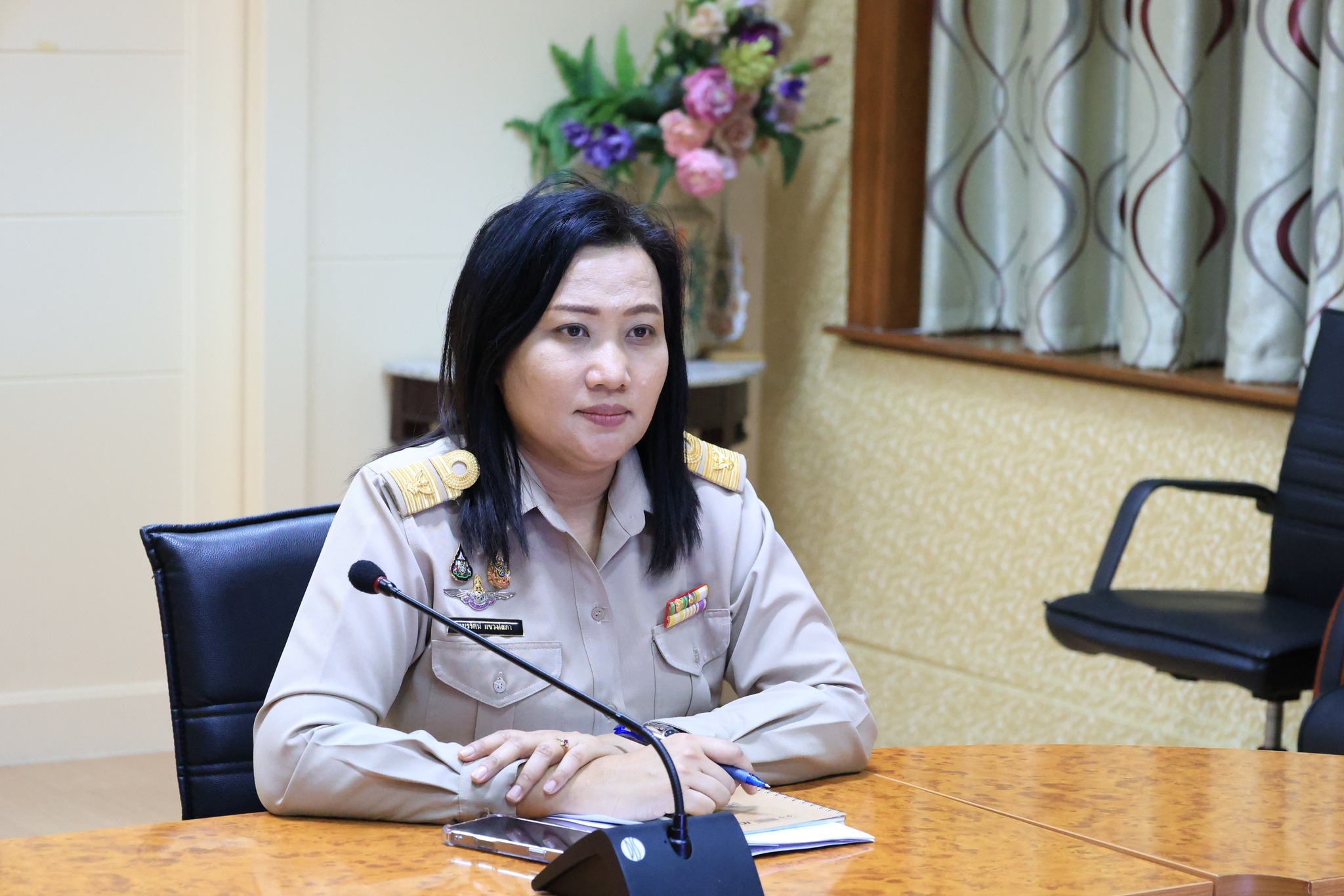 สำนักบริหารกลาง ประชุมการปรับปรุงโครงสร้างการแบ่งงานภายในของ สำนักบริหารกลาง