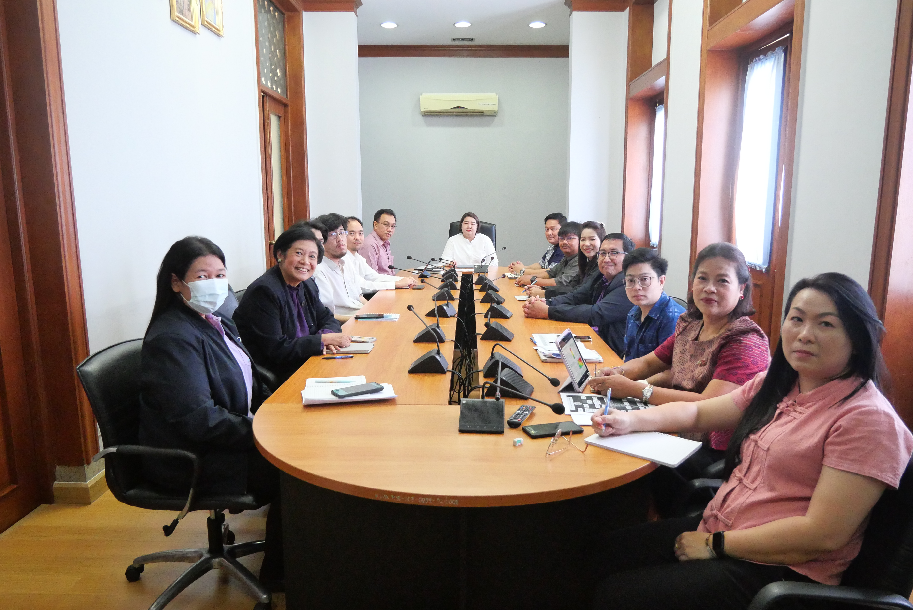 ประชุมคณะทำงานจัดวางระบบการควบคุมภายในและบริหารความเสี่ยงของ ศทส. ครั้งที่ 1/2568