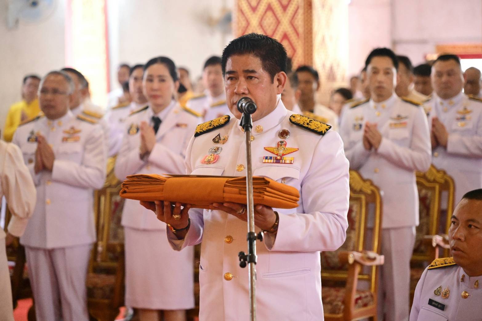 ส.ป.ก. ร่วมพิธีถวายผ้าพระกฐินพระราชทานกระทรวงเกษตรและสหกรณ์ ประจำปี 2568